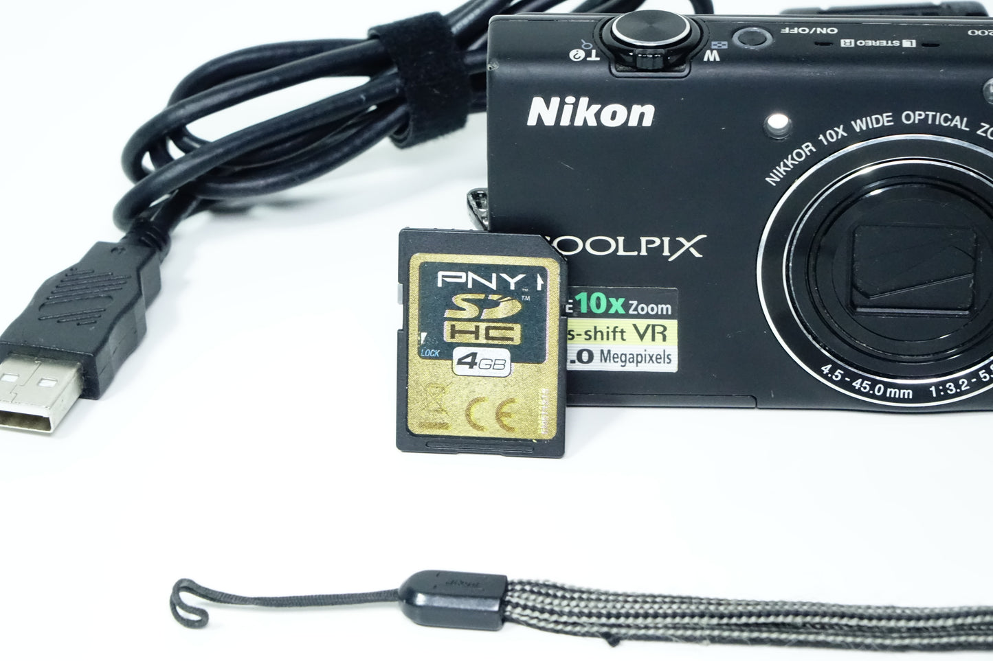 Nikon Coolpix S6200 Nera Compatta 16MP Zoom 10X - GARANZIA 12 MESI