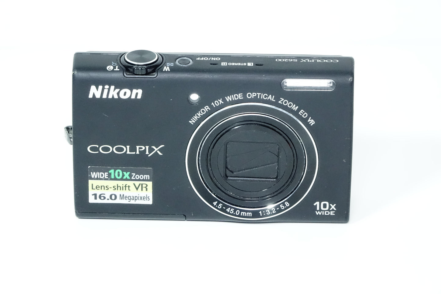 Nikon Coolpix S6200 Nera Compatta 16MP Zoom 10X - GARANZIA 12 MESI