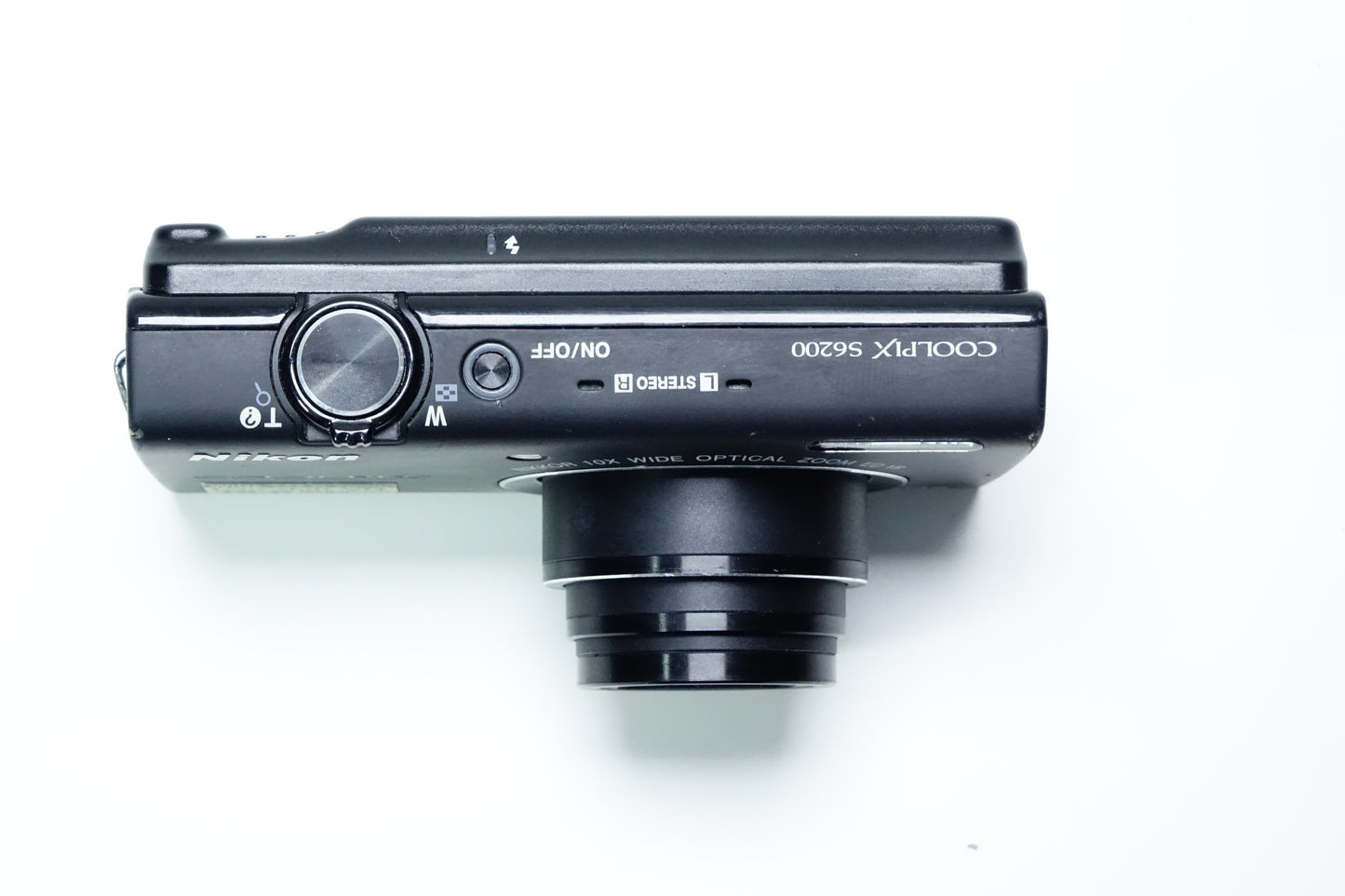 Nikon Coolpix S6200 Nera Compatta 16MP Zoom 10X - GARANZIA 12 MESI