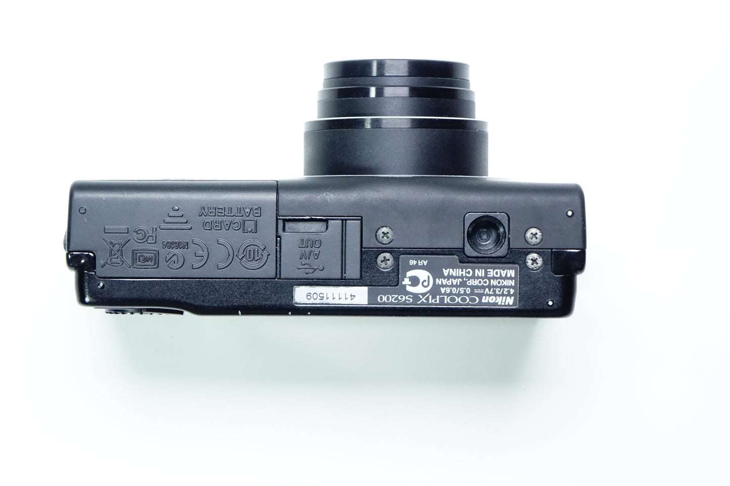 Nikon Coolpix S6200 Nera Compatta 16MP Zoom 10X - GARANZIA 12 MESI