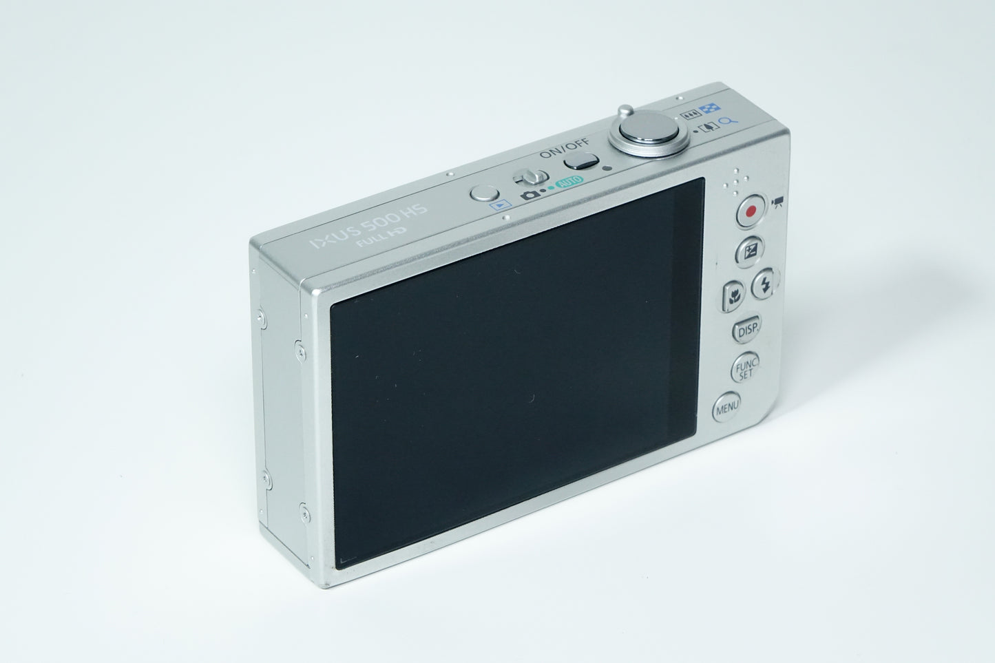 Canon IXUS 500 HS / IXY 3 / ELPH 520 HS Argento + SD - GARANZIA 12 MESI
