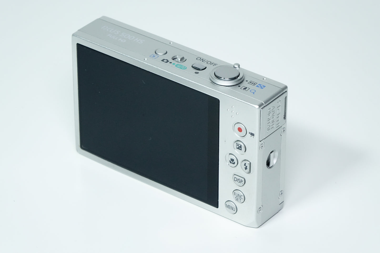 Canon IXUS 500 HS / IXY 3 / ELPH 520 HS Argento + SD - GARANZIA 12 MESI
