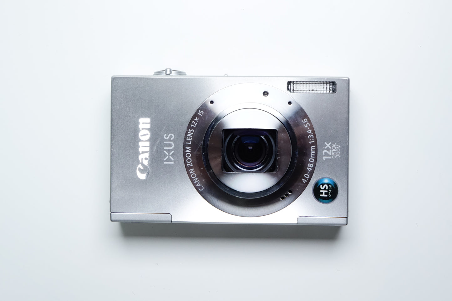 Canon IXUS 500 HS / IXY 3 / ELPH 520 HS Argento + SD - GARANZIA 12 MESI