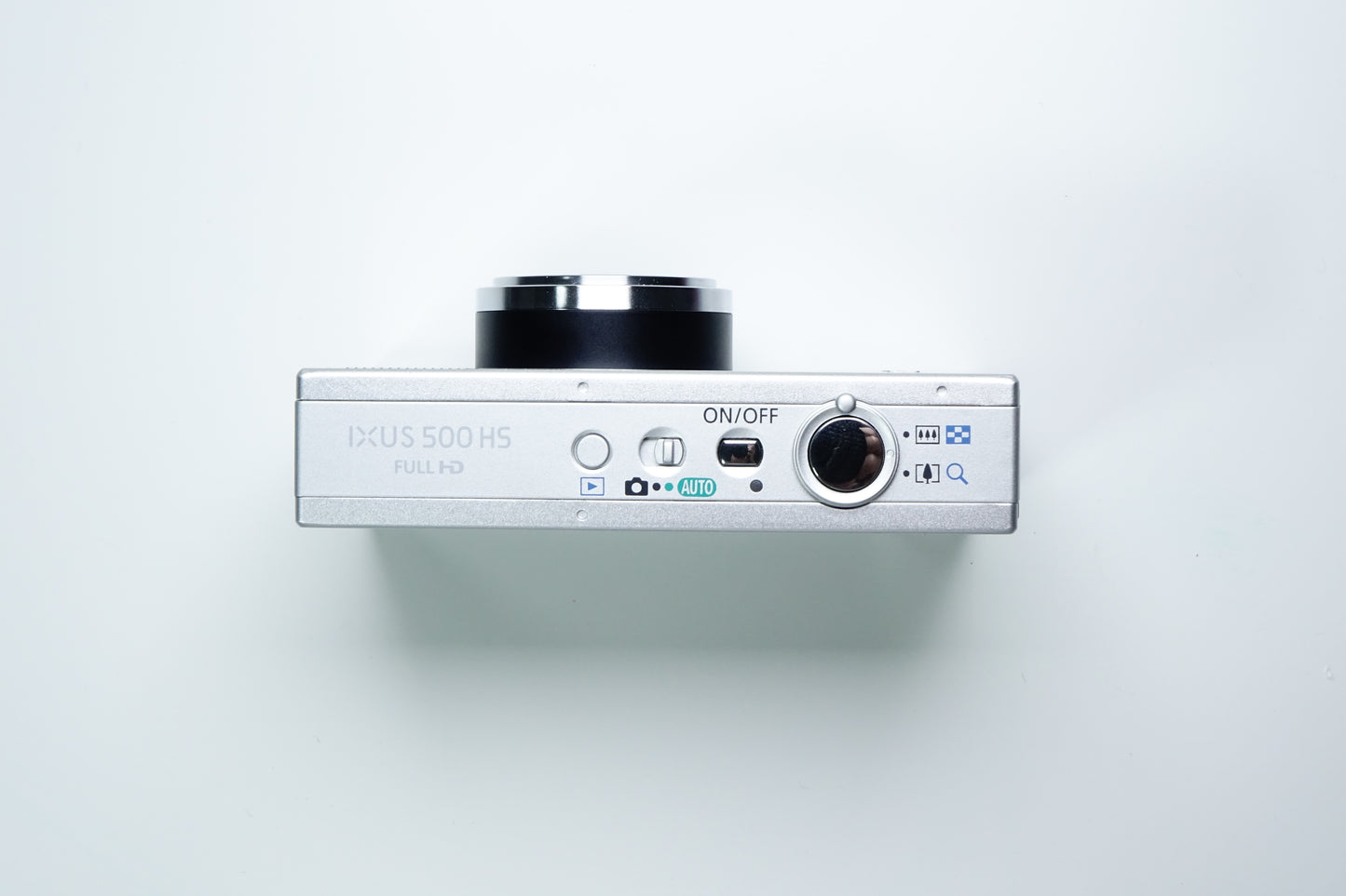 Canon IXUS 500 HS / IXY 3 / ELPH 520 HS Argento + SD - GARANZIA 12 MESI