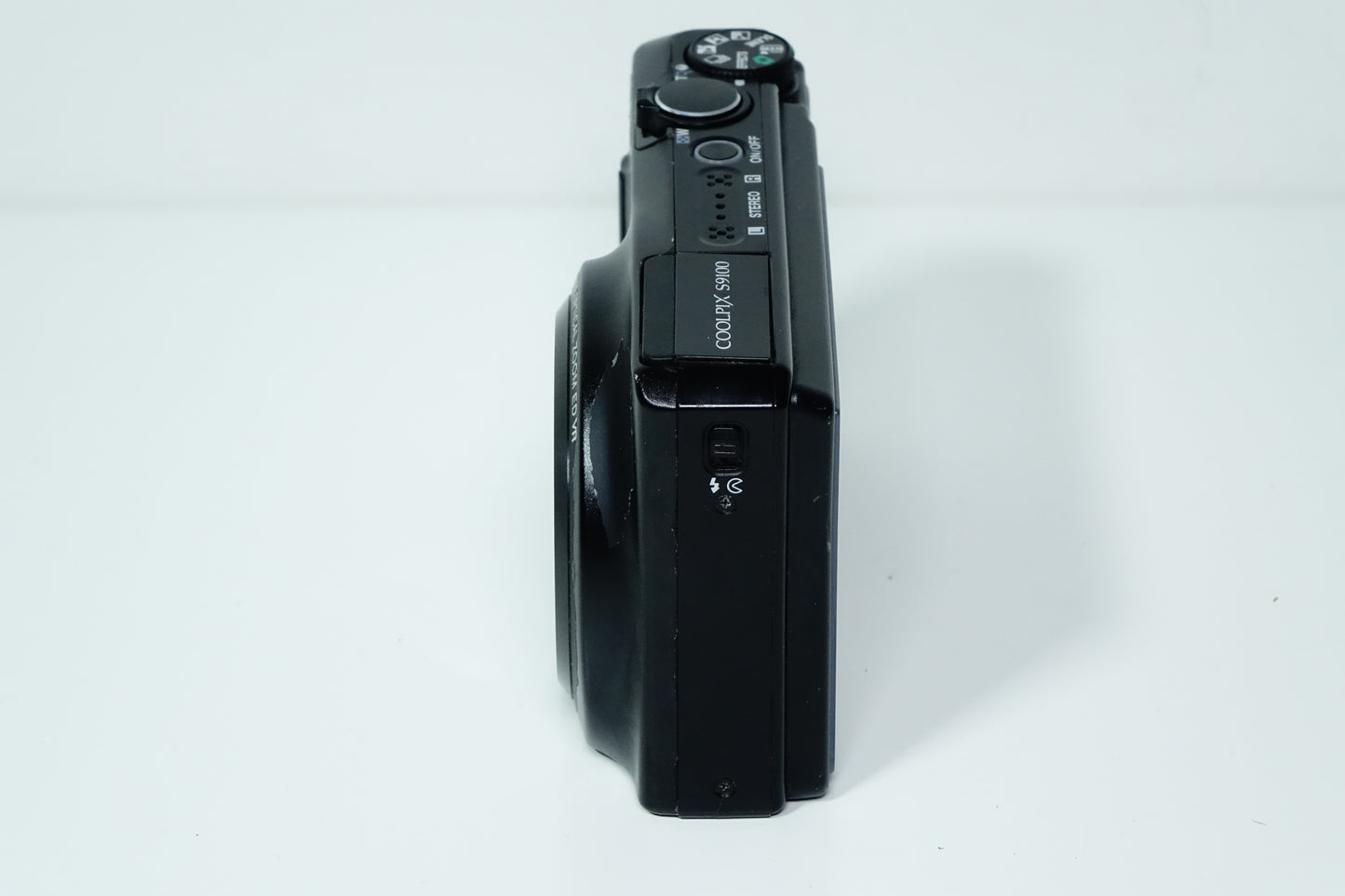 *LEGGI* Nikon Coolpix S9100 Nera Fotocamera Compatta - GARANZIA 12 MESI