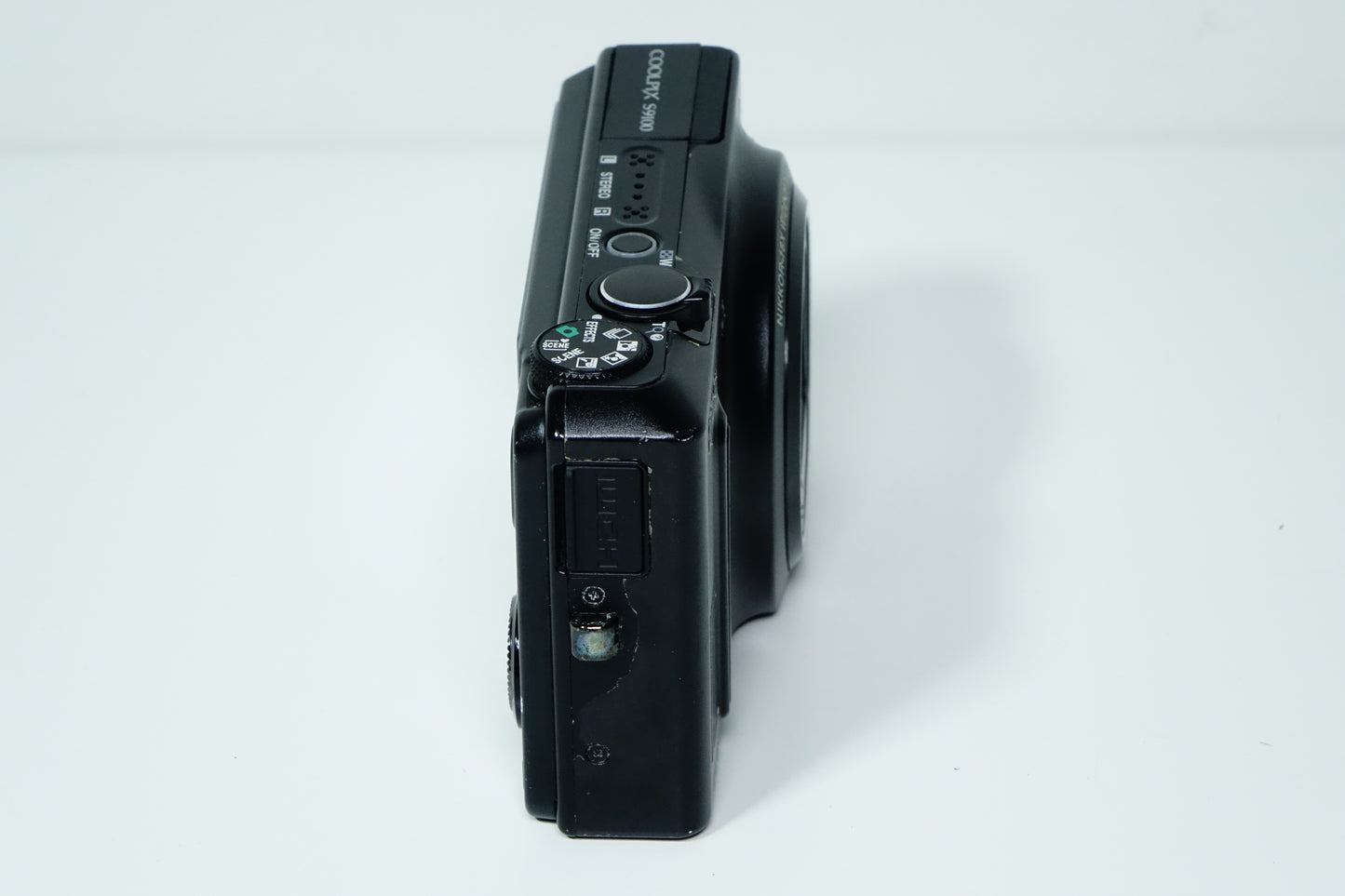 *LEGGI* Nikon Coolpix S9100 Nera Fotocamera Compatta - GARANZIA 12 MESI