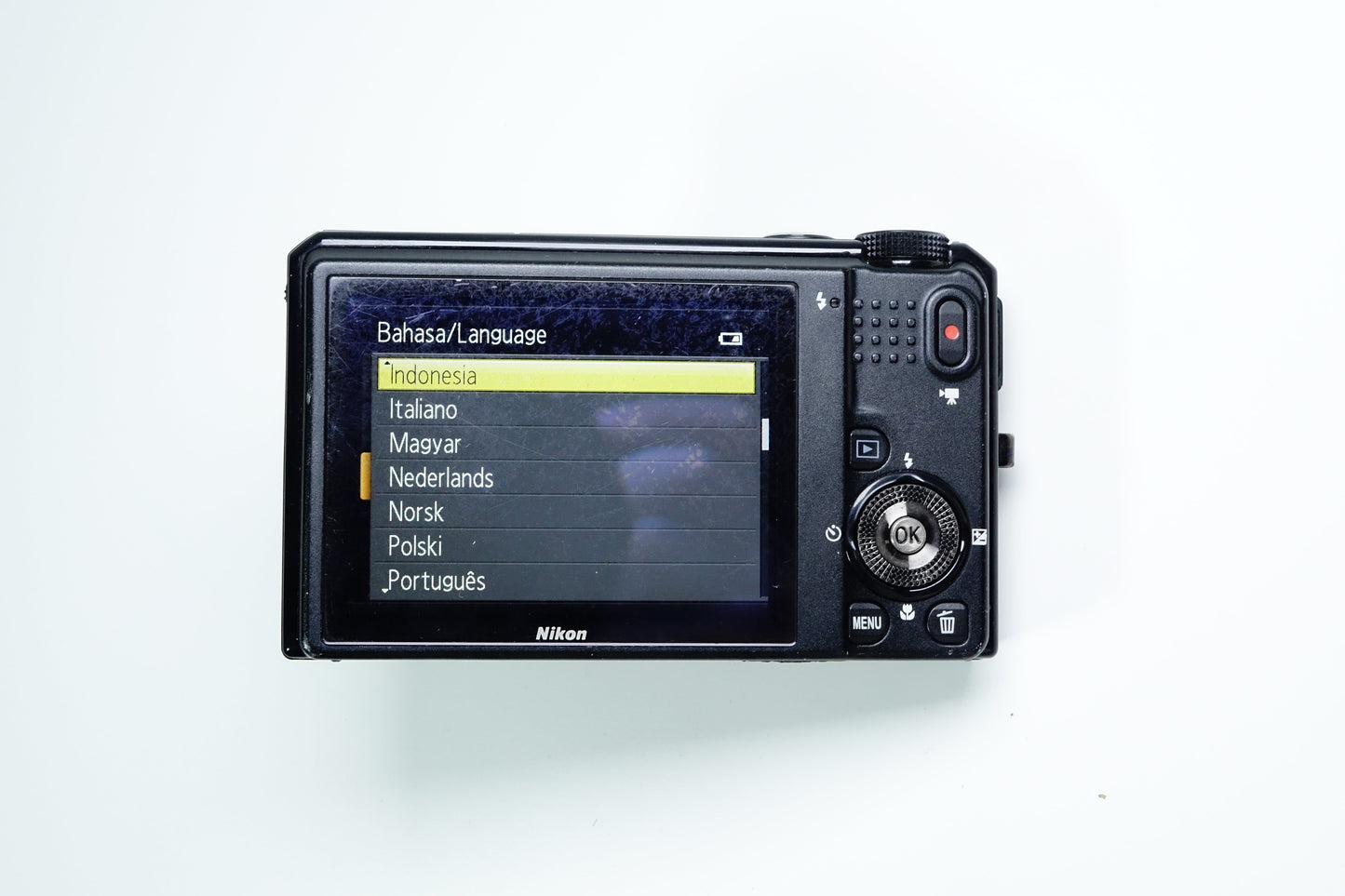 *LEGGI* Nikon Coolpix S9100 Nera Fotocamera Compatta - GARANZIA 12 MESI