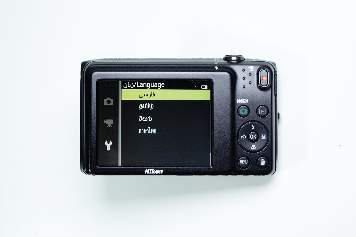 Nikon Coolpix S3500 Nera Compatta 20,1MP + Custodia, SD 1GB - GARANZIA 12 MESI