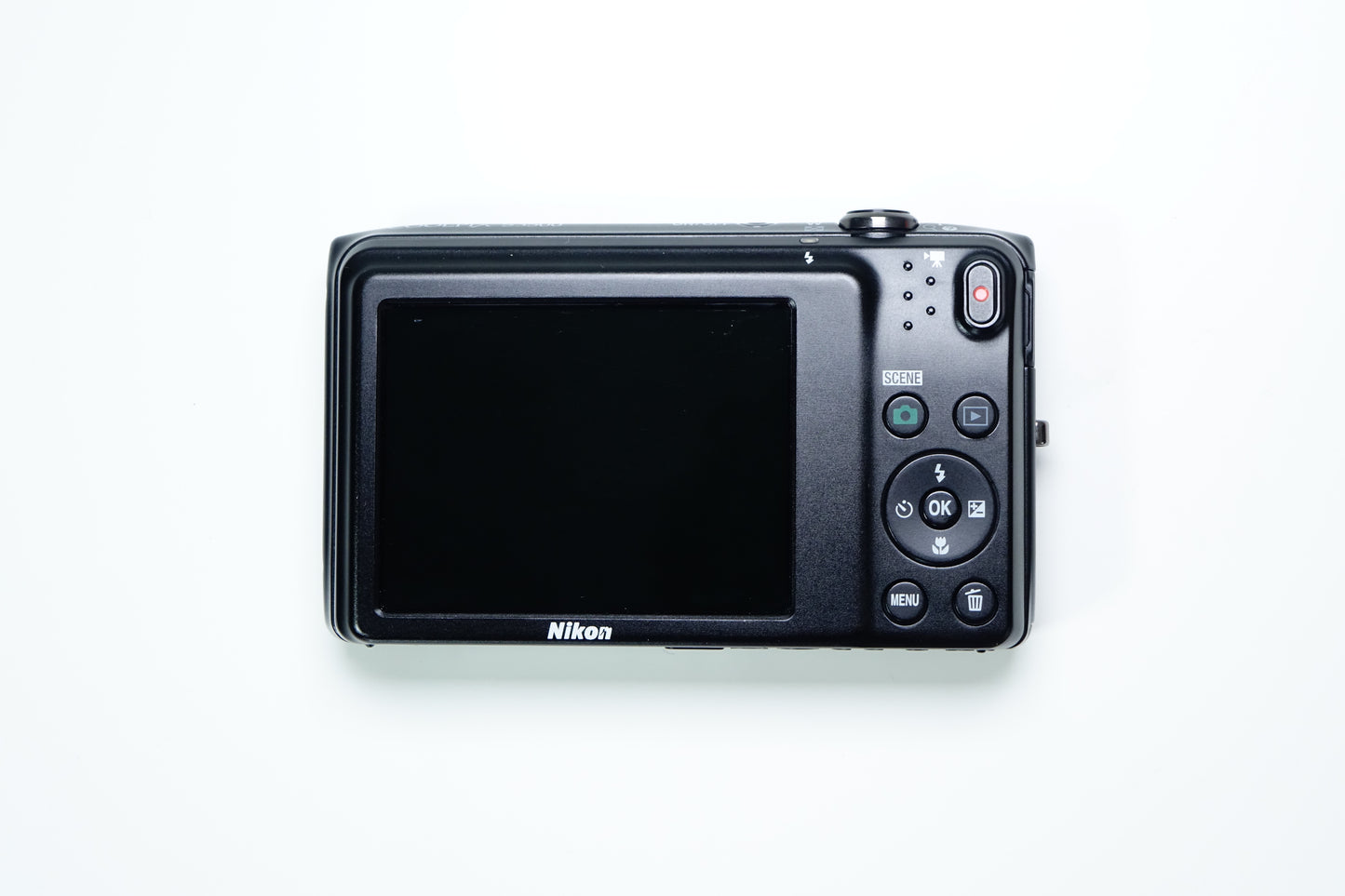 Nikon Coolpix S3500 Nera Compatta 20,1MP + Custodia, SD 1GB - GARANZIA 12 MESI