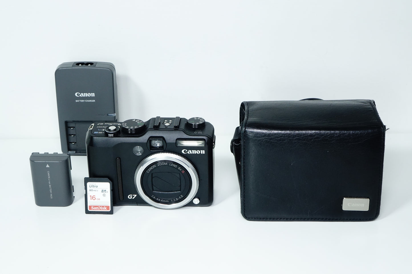 Canon PowerShot G7 10MP Compatta + SD 16GB, Custodia - GARANZIA 12 MESI