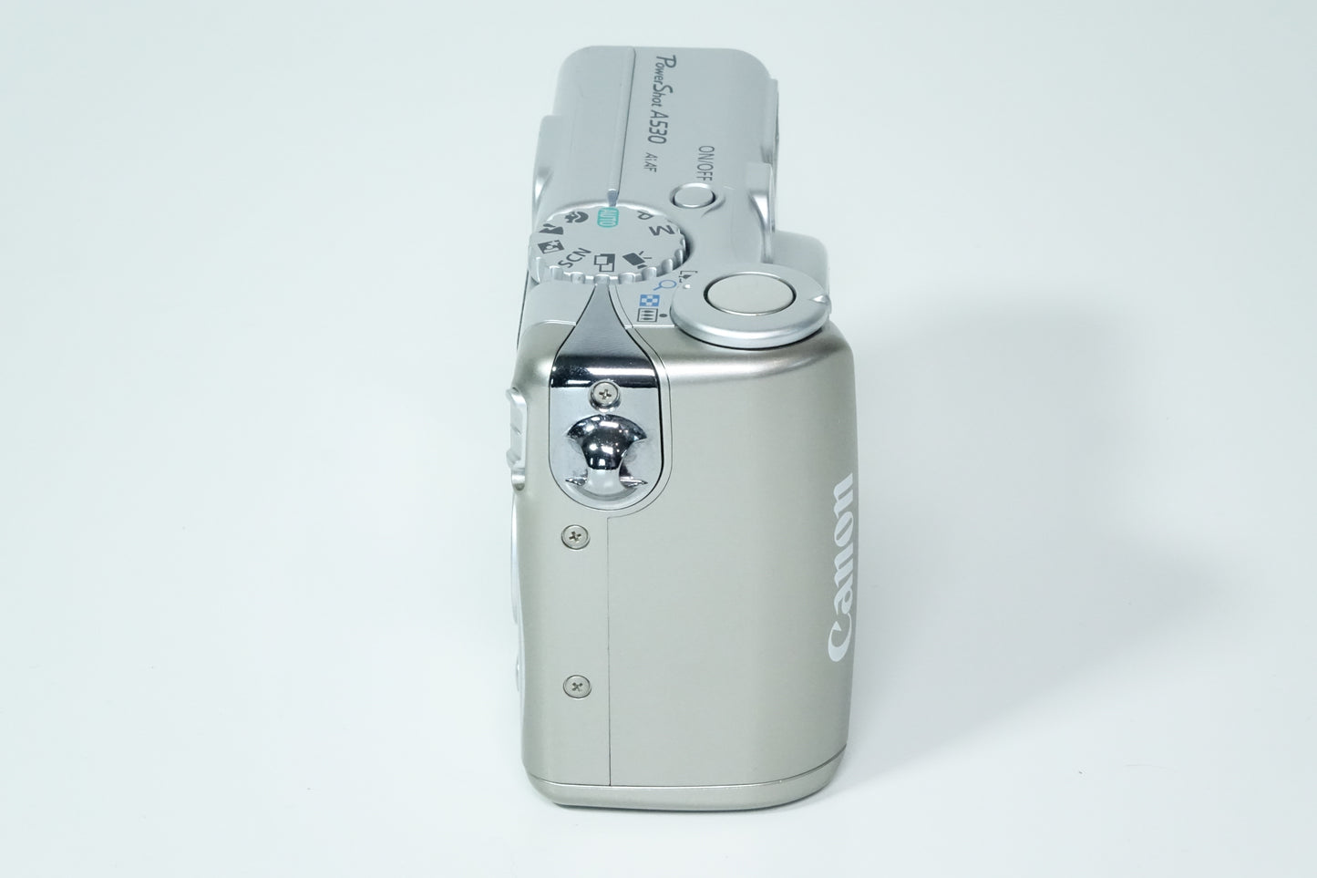 Canon PowerShot A530 Argento 4MP CCD + Custodia - GARANZIA 12 MESI