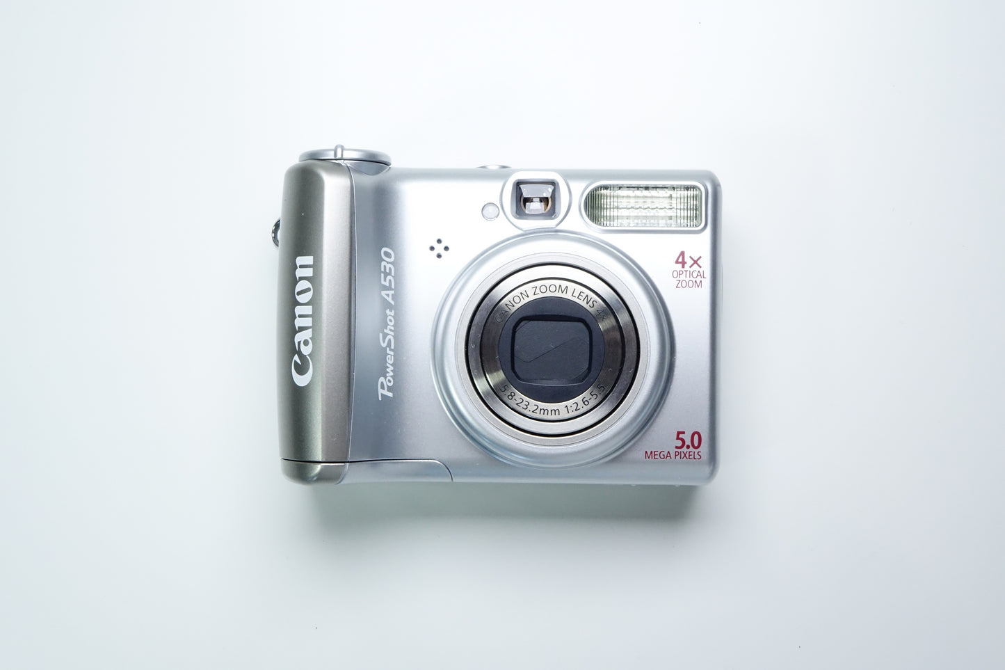 Canon PowerShot A530 Argento 4MP CCD + Custodia - GARANZIA 12 MESI
