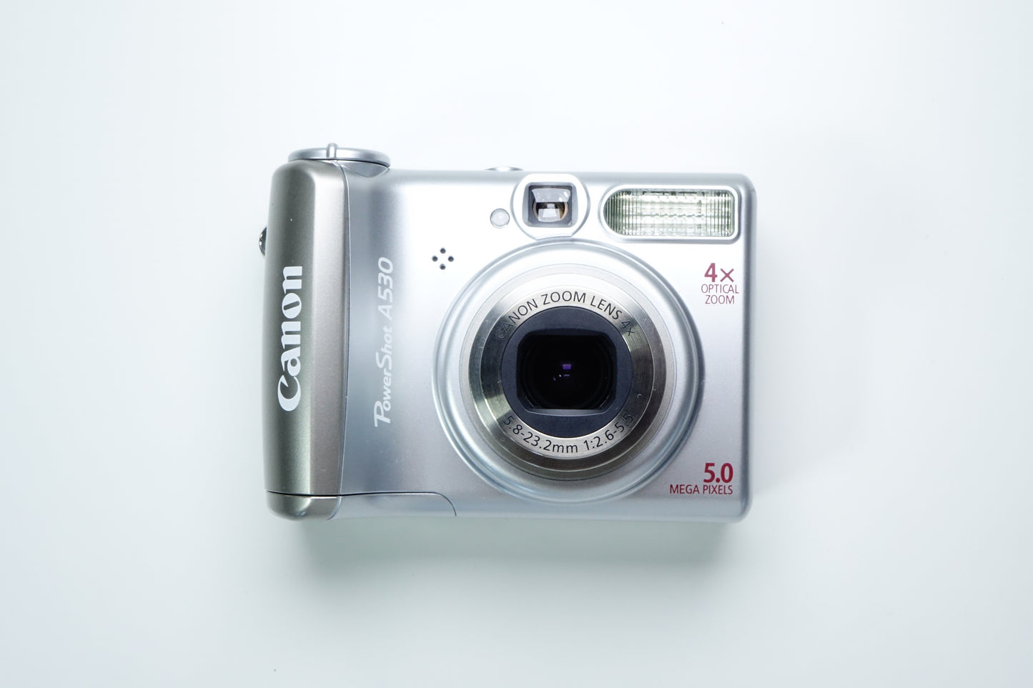 Canon PowerShot A530 Argento 4MP CCD + Custodia - GARANZIA 12 MESI