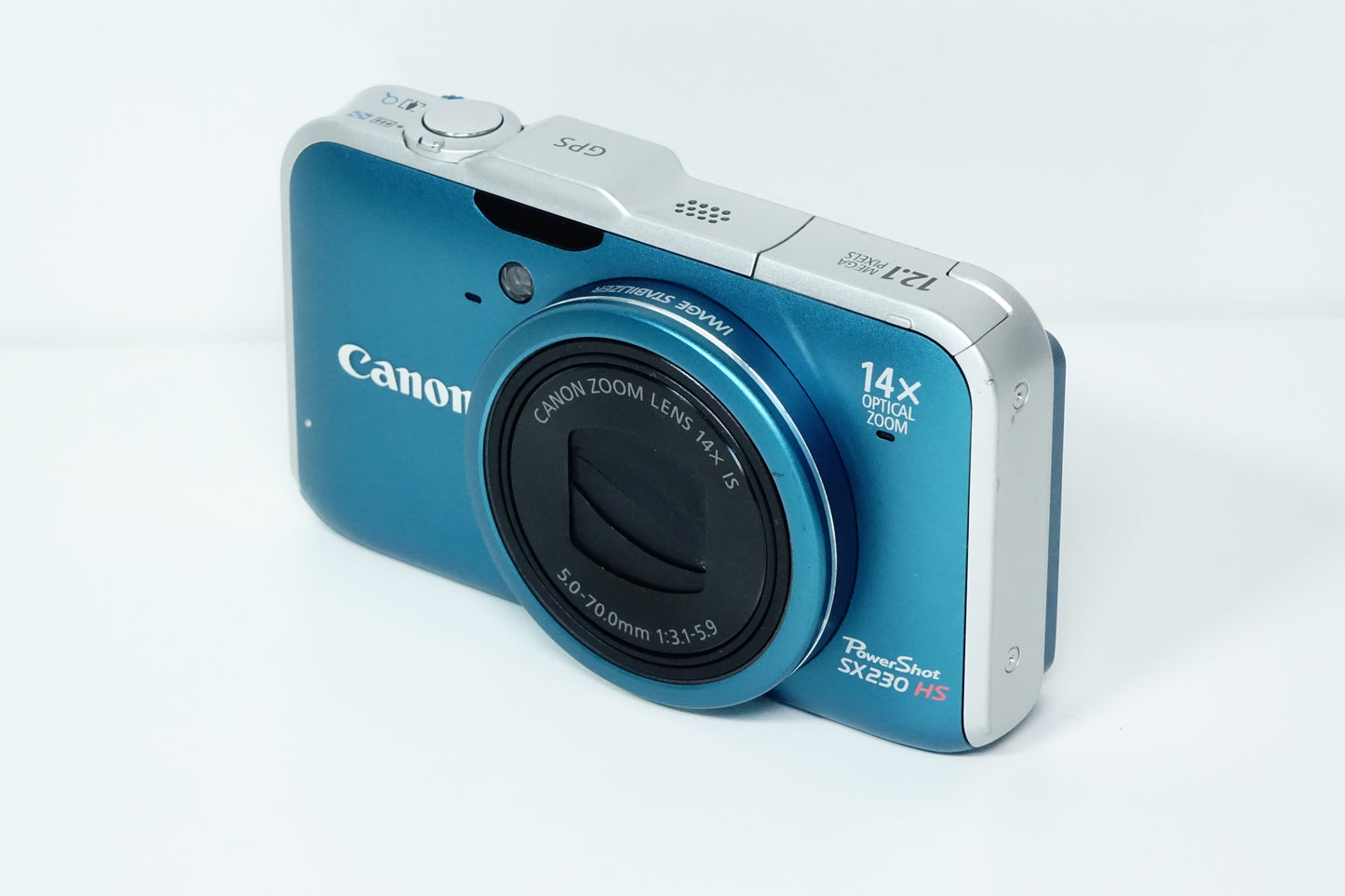 Canon PowerShot SX230 HS Fotocamera Compatta Turchese - Garanzia 12 mesi