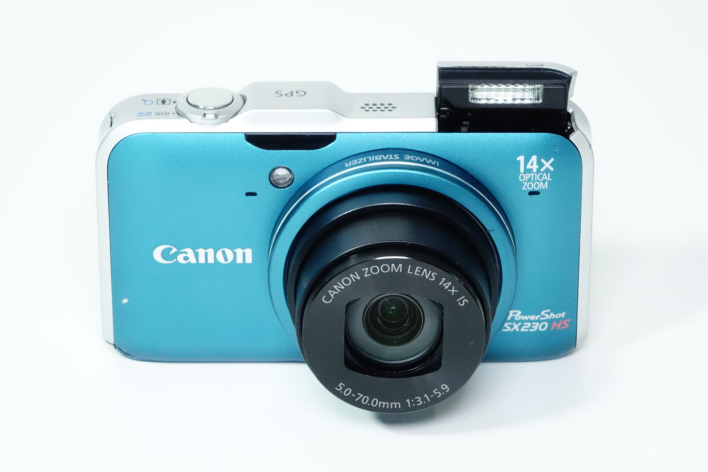 Canon PowerShot SX230 HS Fotocamera Compatta Turchese - Garanzia 12 mesi
