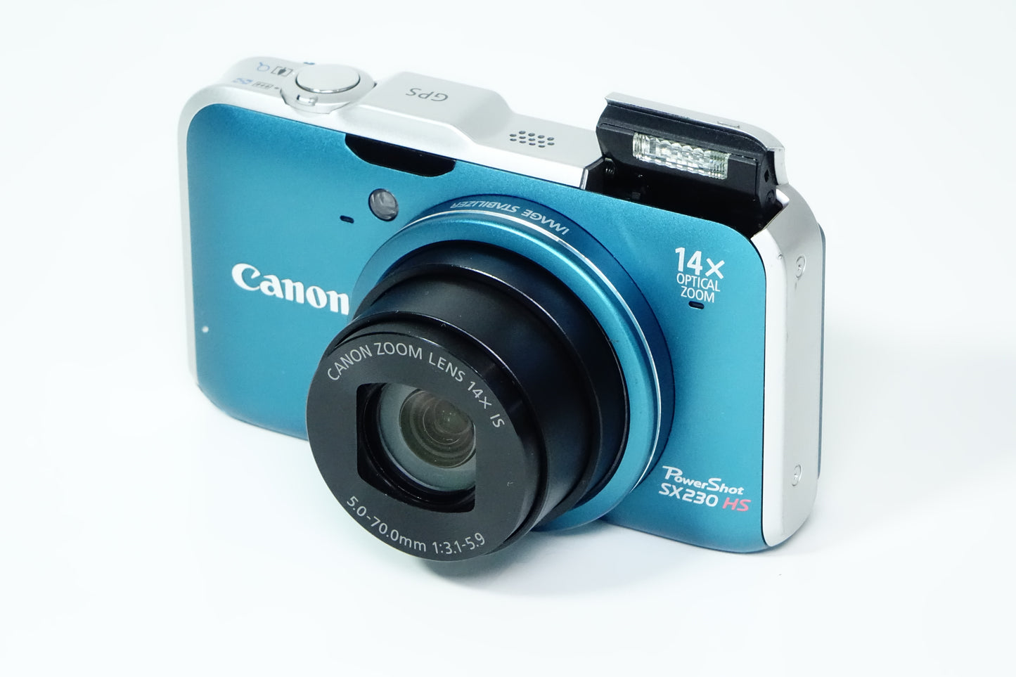 Canon PowerShot SX230 HS Fotocamera Compatta Turchese - Garanzia 12 mesi
