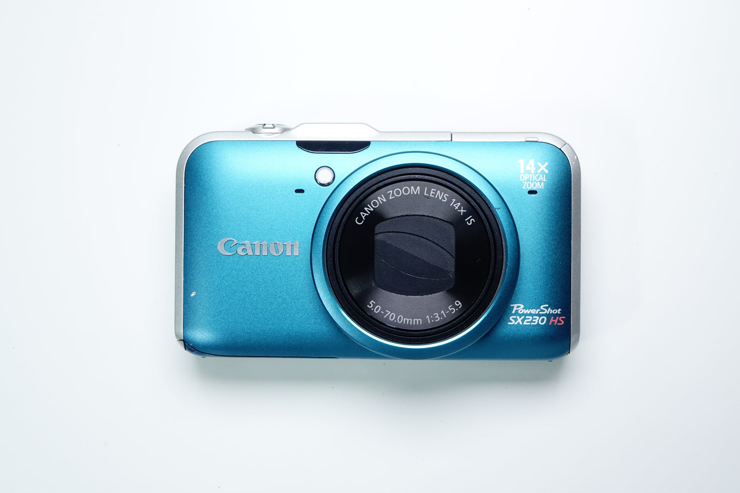Canon PowerShot SX230 HS Fotocamera Compatta Turchese - Garanzia 12 mesi