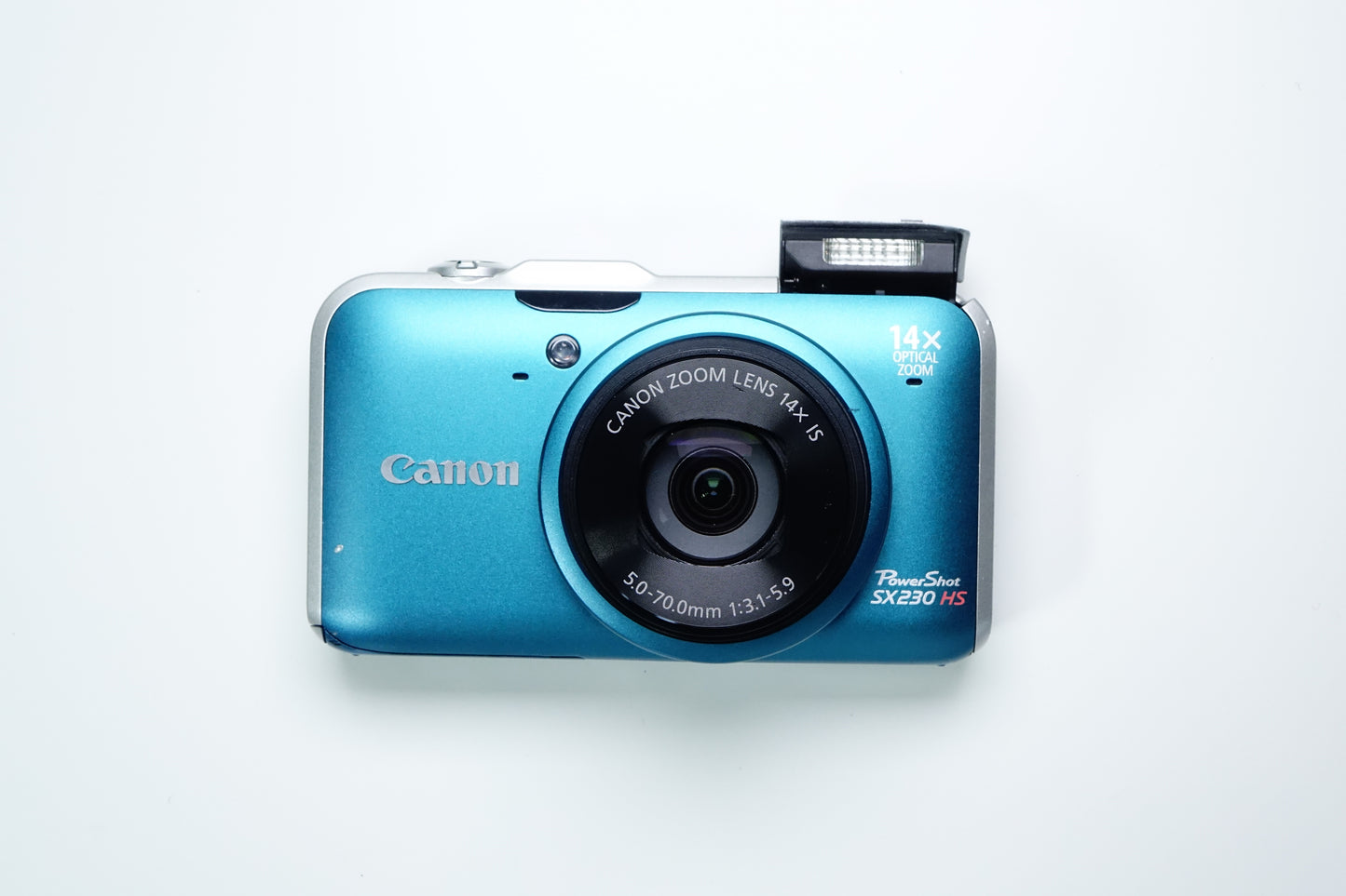 Canon PowerShot SX230 HS Fotocamera Compatta Turchese - Garanzia 12 mesi