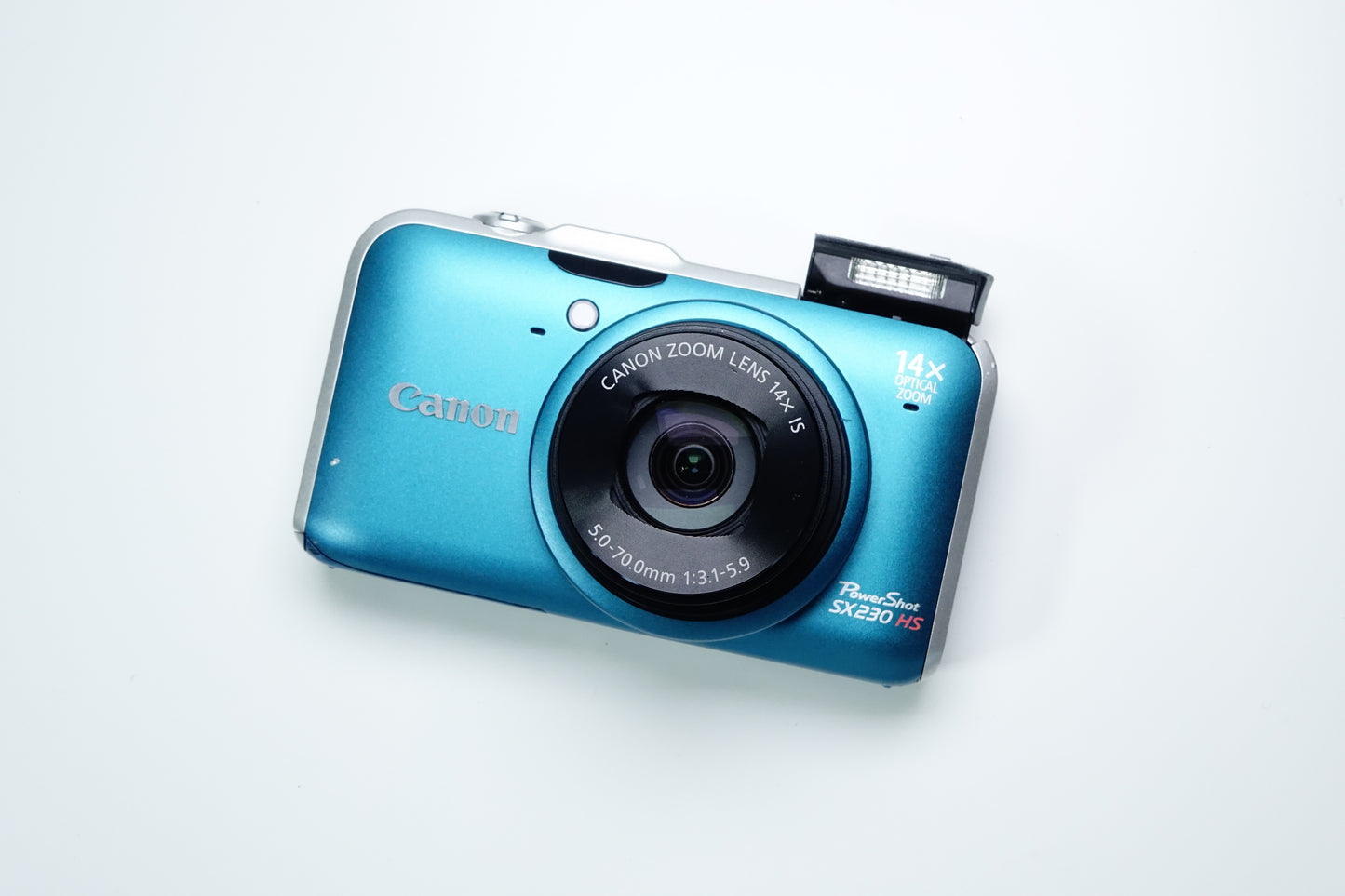 Canon PowerShot SX230 HS Fotocamera Compatta Turchese - Garanzia 12 mesi