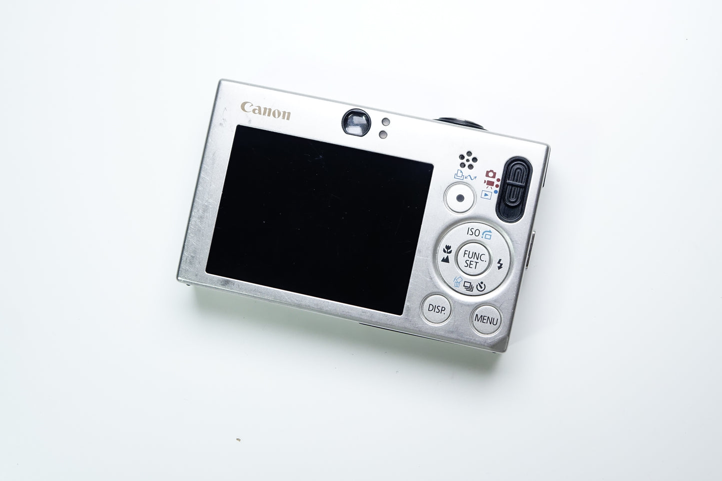 Canon Digital IXUS 70 AiAf Compatta 7.1MP Argento + SD - GARANZIA 12 MESI