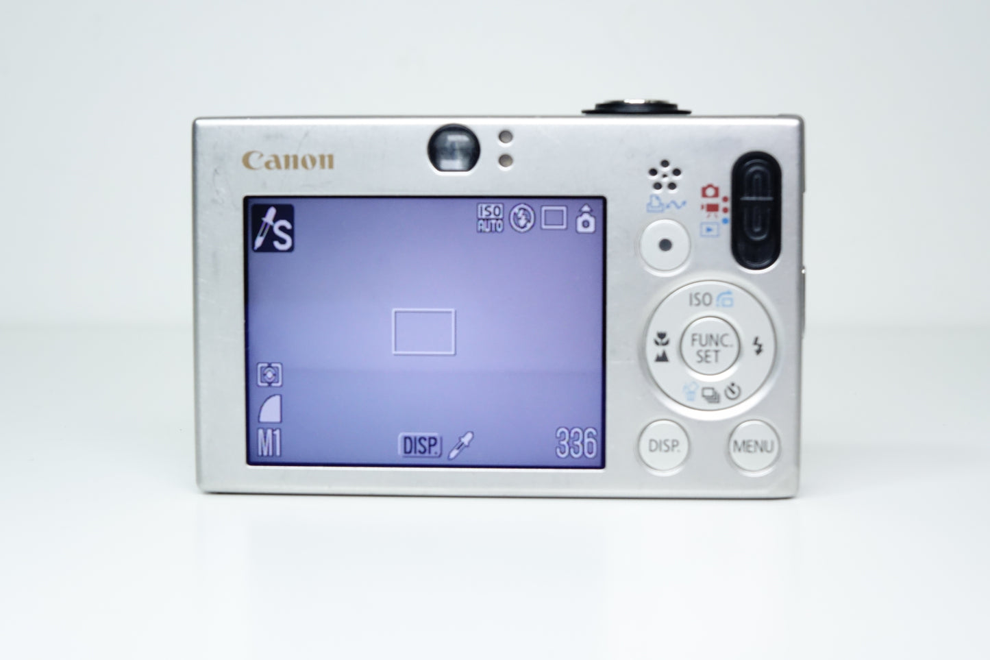 Canon Digital IXUS 70 AiAf Compatta 7.1MP Argento + SD - GARANZIA 12 MESI