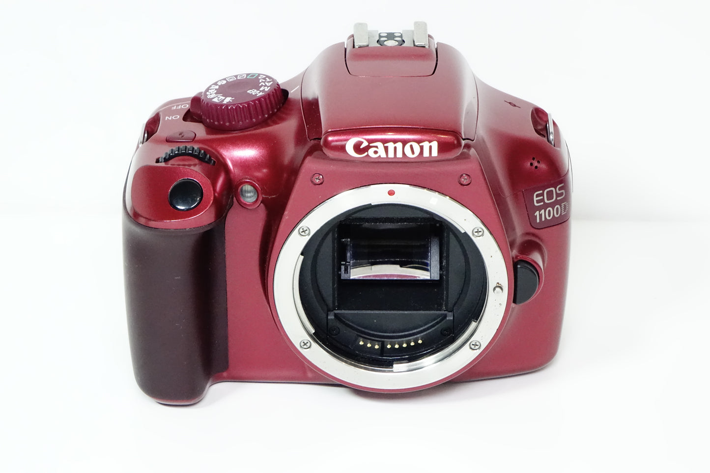 *LEGGI* Canon EOS 1100D Fotocamera Reflex Body Rossa - Garanzia 12 mesi