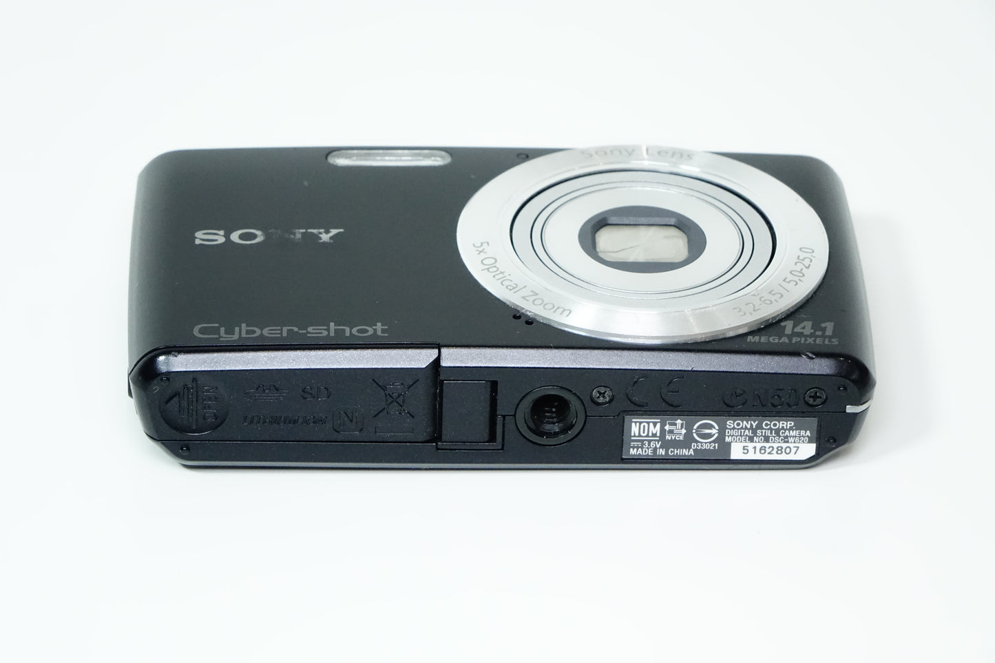 Sony Cyber-shot DSC-W620 Nera 14,1MP Compatta - GARANZIA 12 MESI