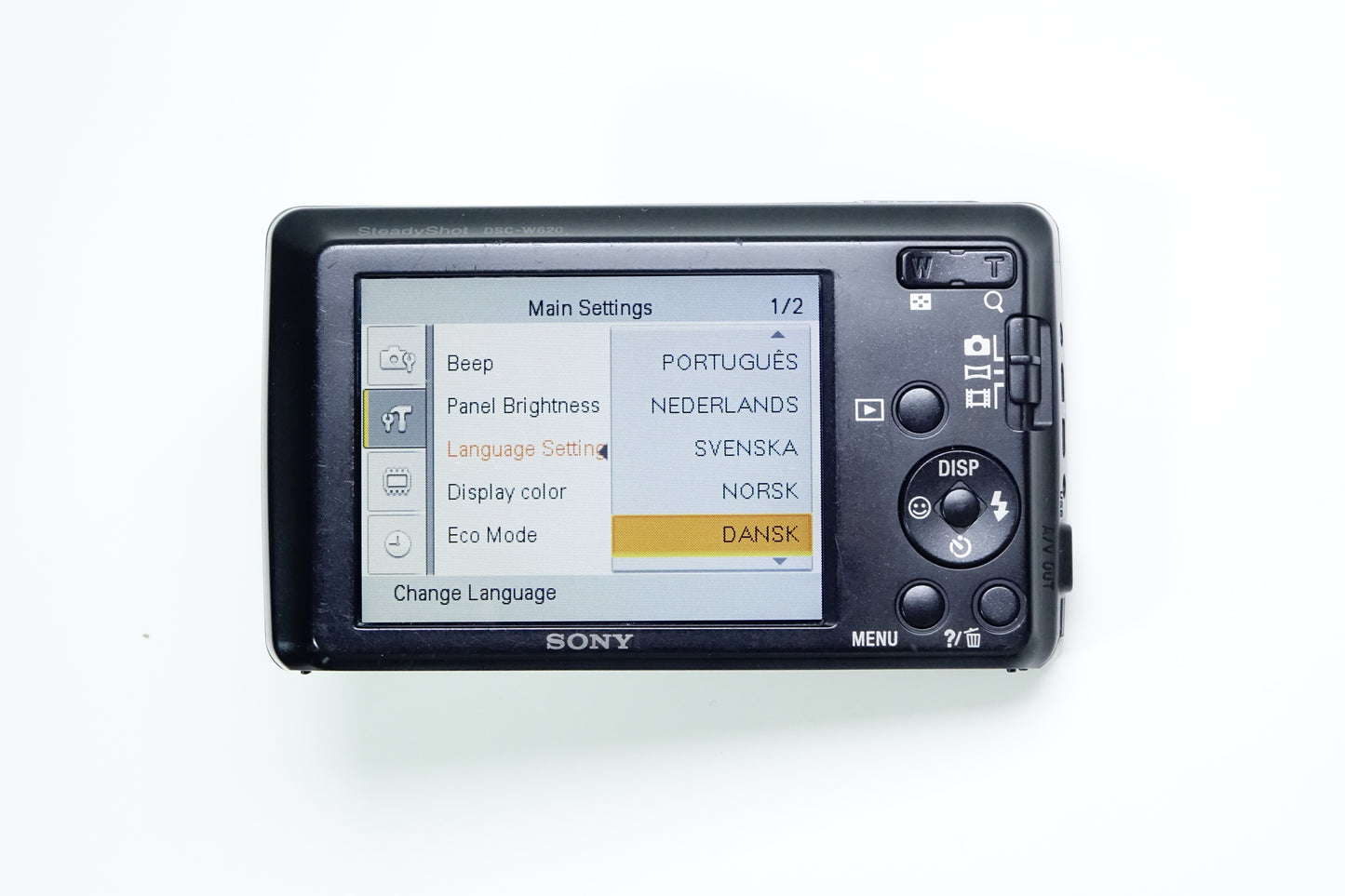 Sony Cyber-shot DSC-W620 Nera 14,1MP Compatta - GARANZIA 12 MESI