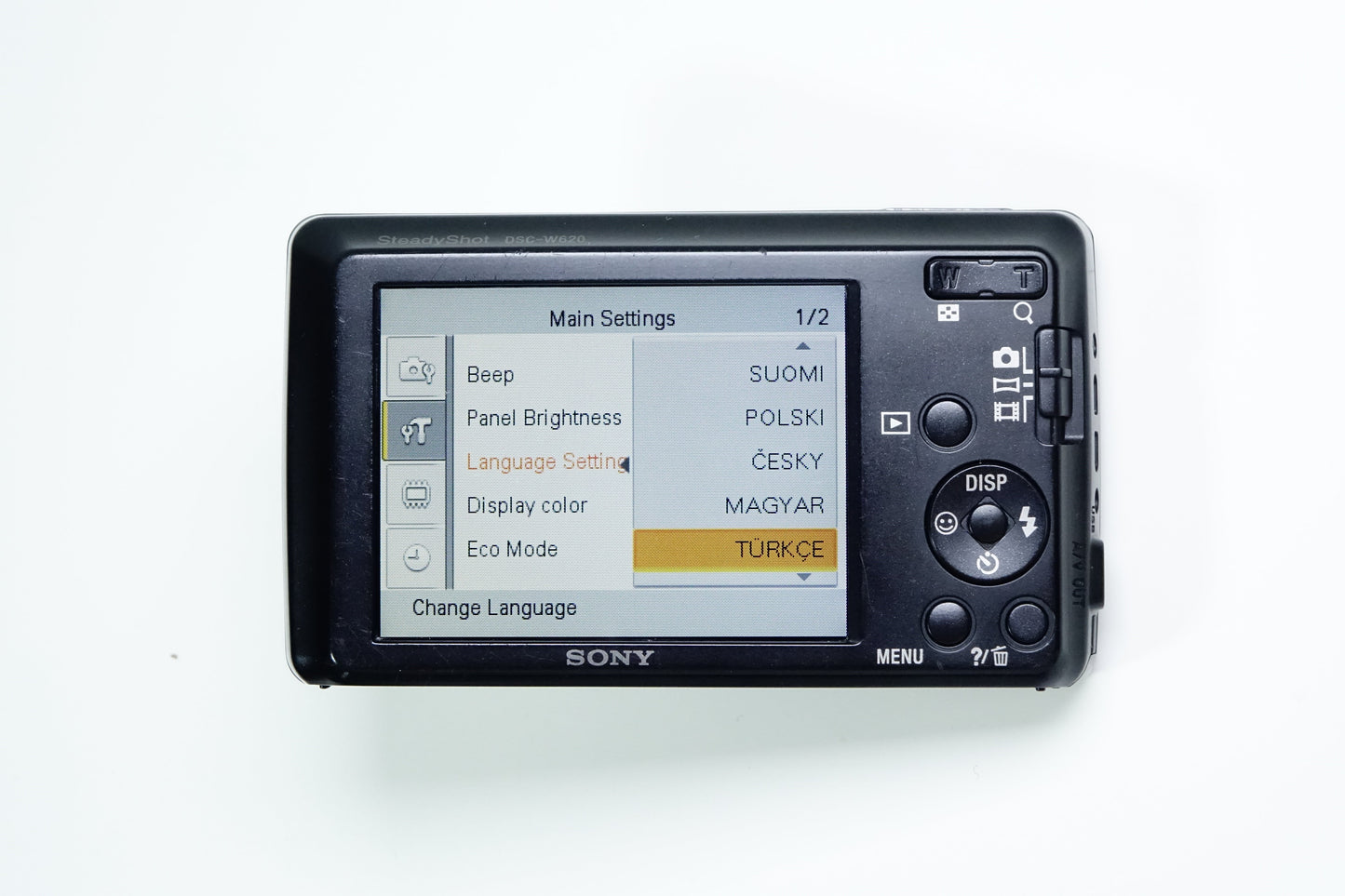 Sony Cyber-shot DSC-W620 Nera 14,1MP Compatta - GARANZIA 12 MESI