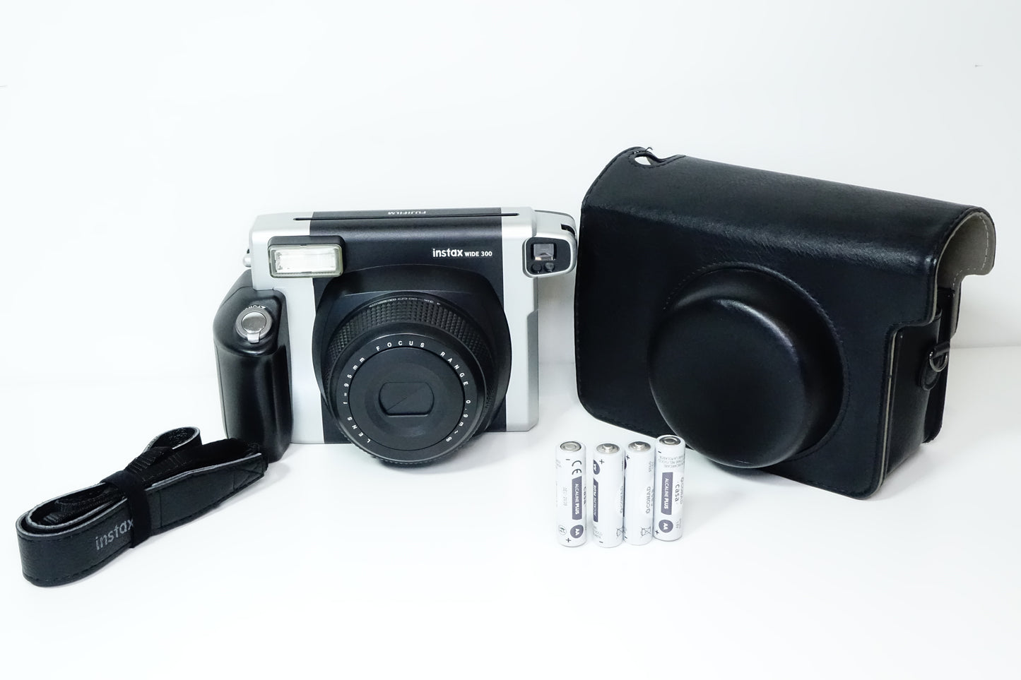 Fujifilm Instax WIDE 300 Argento Instantanea + Custodia - GARANZIA 12 MESI