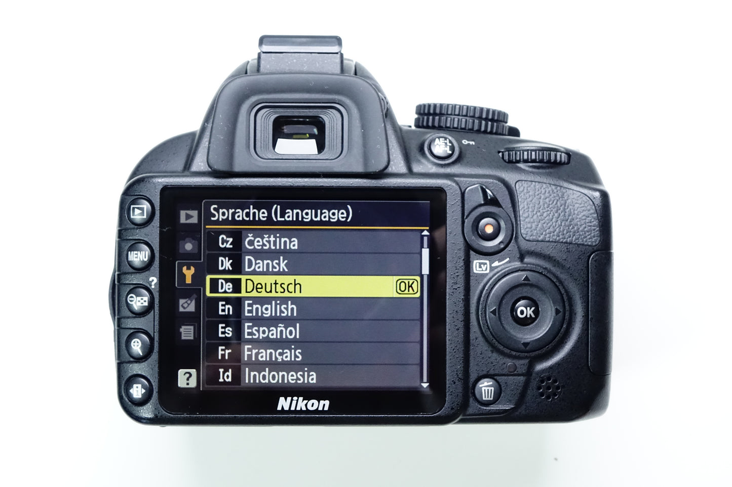Nikon D3100 Corpo Body Reflex DSLR - 3254 SCATTI - GARANZIA 12 MESI