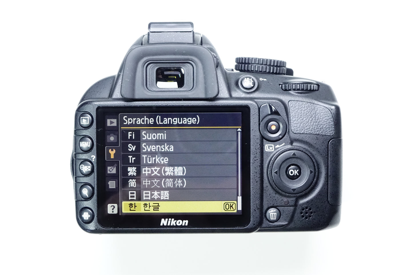 Nikon D3100 Corpo Body Reflex DSLR - 3254 SCATTI - GARANZIA 12 MESI