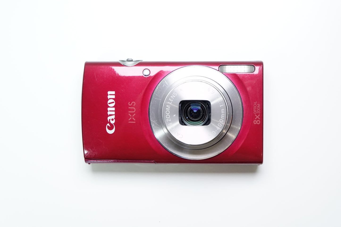 Canon IXUS 175 Rossa Fotocamera 20MP CCD SD - IXY 180 GARANZIA 12 MESI