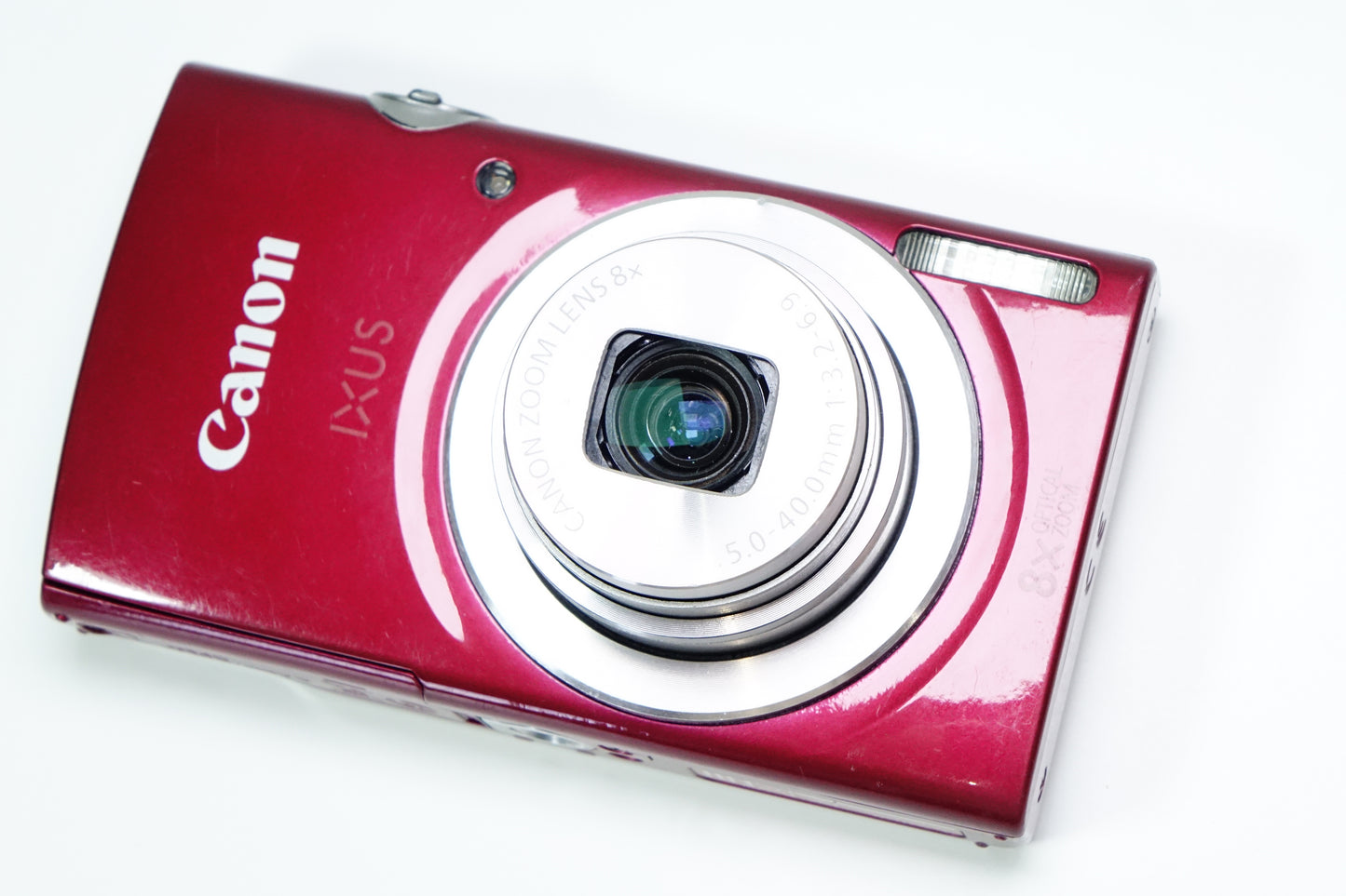 Canon IXUS 175 Rossa Fotocamera 20MP CCD SD - IXY 180 GARANZIA 12 MESI