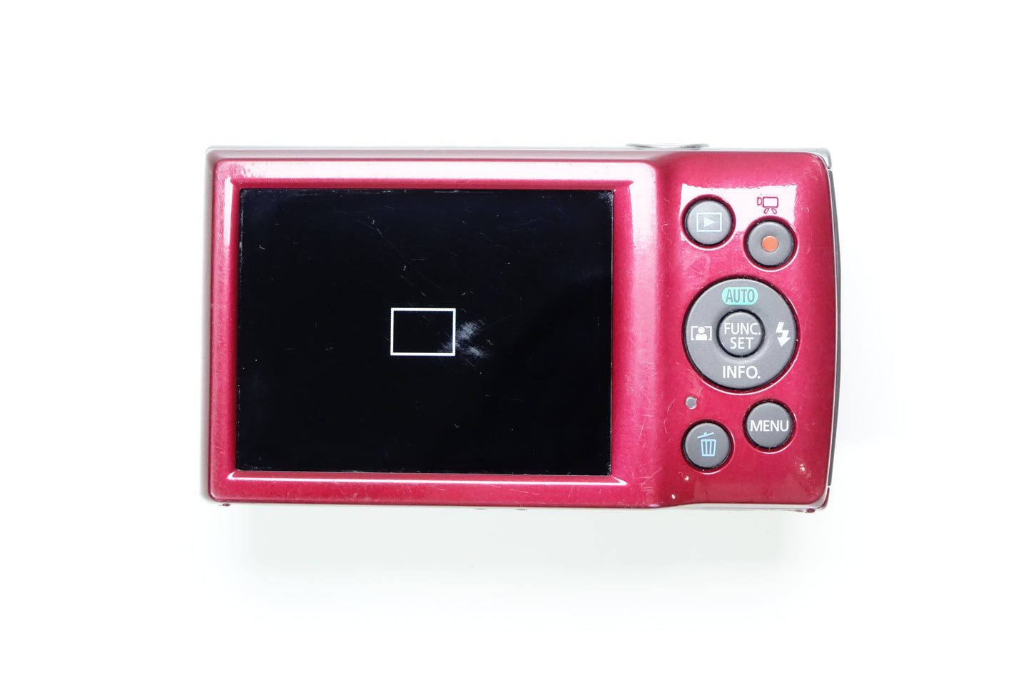 Canon IXUS 175 Rossa Fotocamera 20MP CCD SD - IXY 180 GARANZIA 12 MESI
