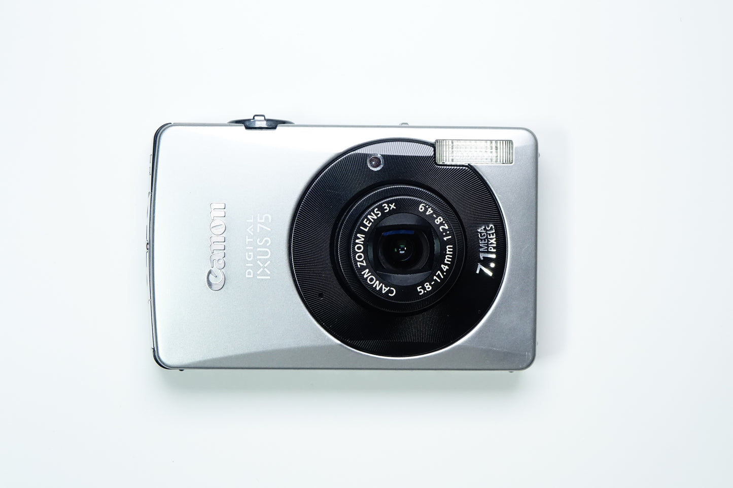 Canon DIGITAL IXUS 75 7.1MP Compatta + Custodia, SD 2GB - GARANZIA 12 MESI