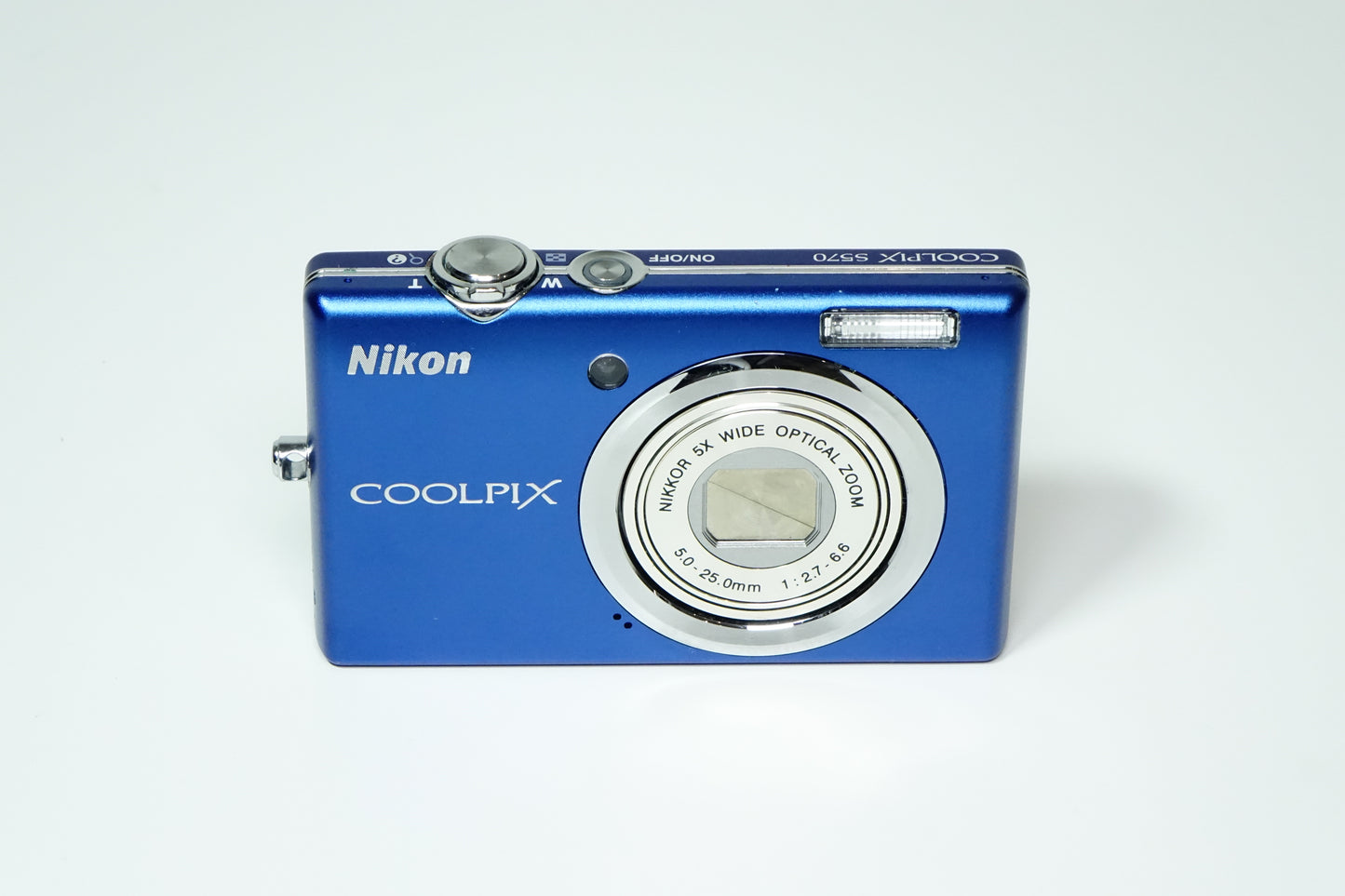 Nikon Coolpix S570 Compatta Blu 12MP + SD - GARANZIA 12 MESI