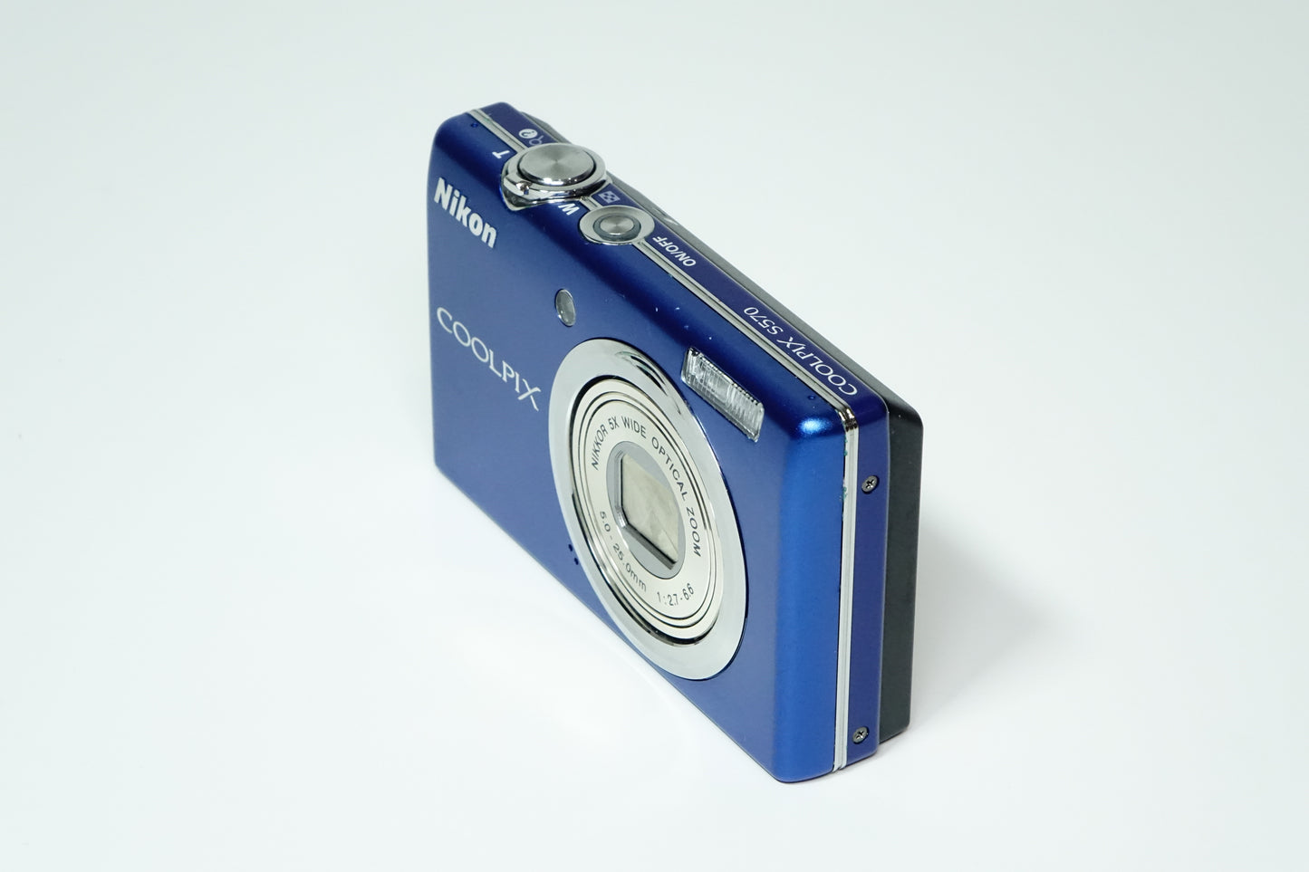 Nikon Coolpix S570 Compatta Blu 12MP + SD - GARANZIA 12 MESI