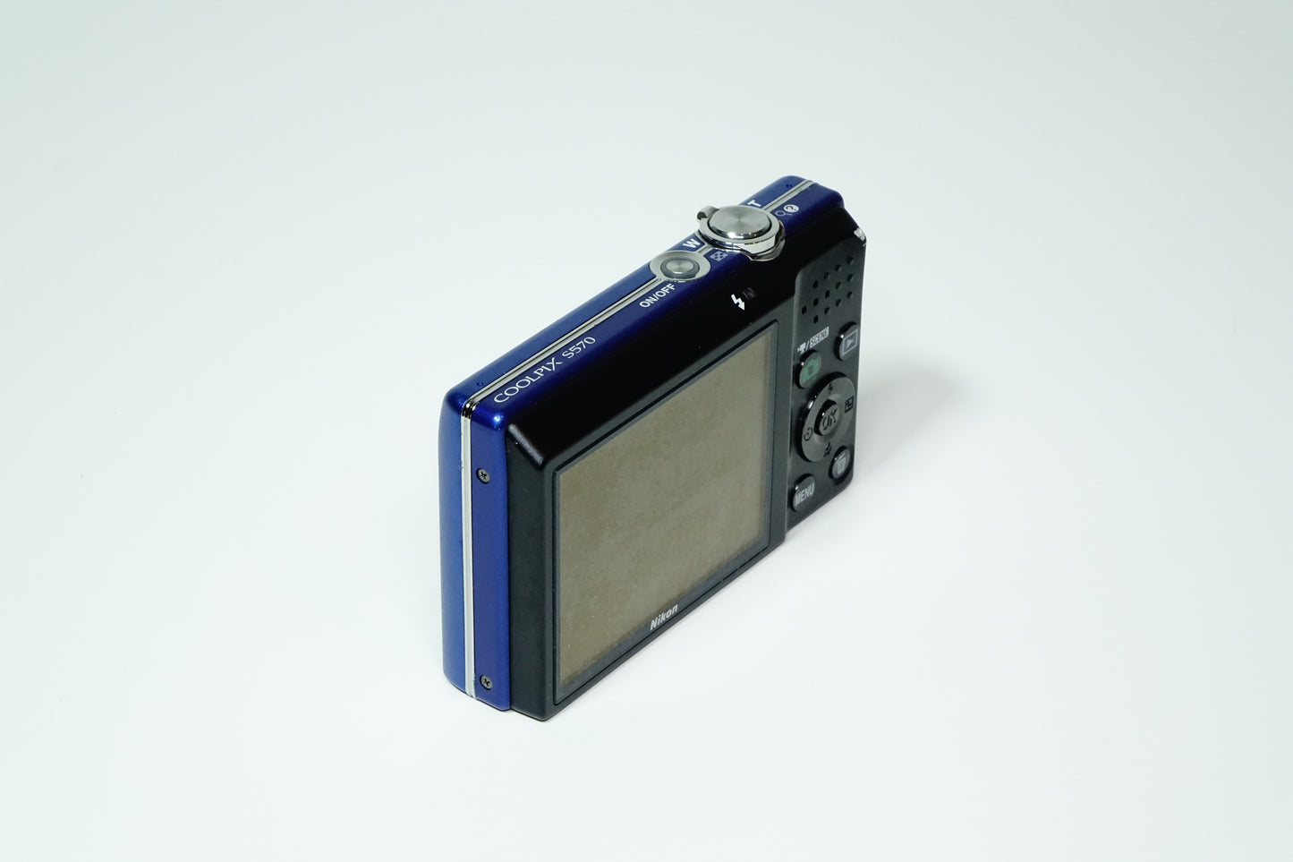 Nikon Coolpix S570 Compatta Blu 12MP + SD - GARANZIA 12 MESI