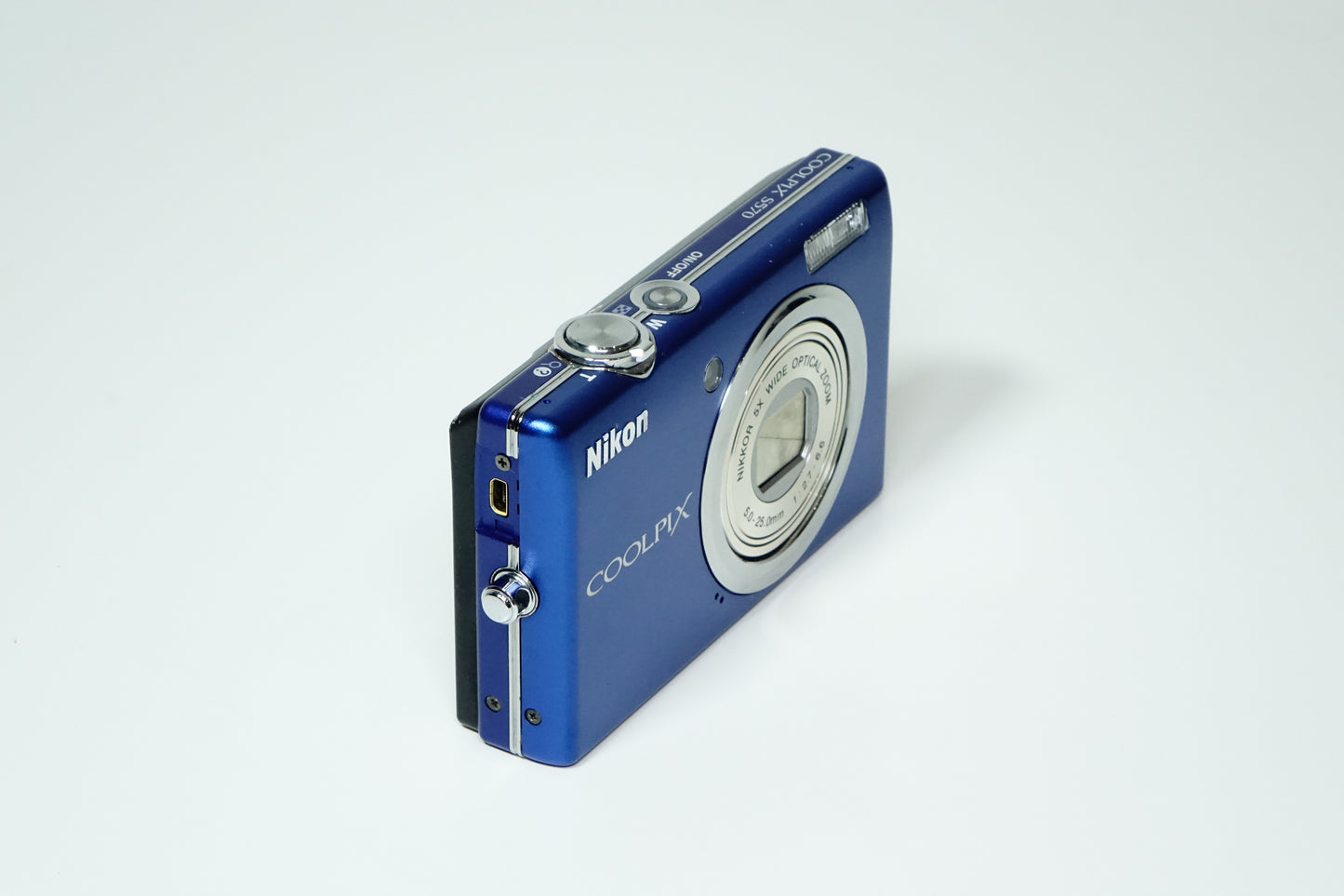 Nikon Coolpix S570 Compatta Blu 12MP + SD - GARANZIA 12 MESI