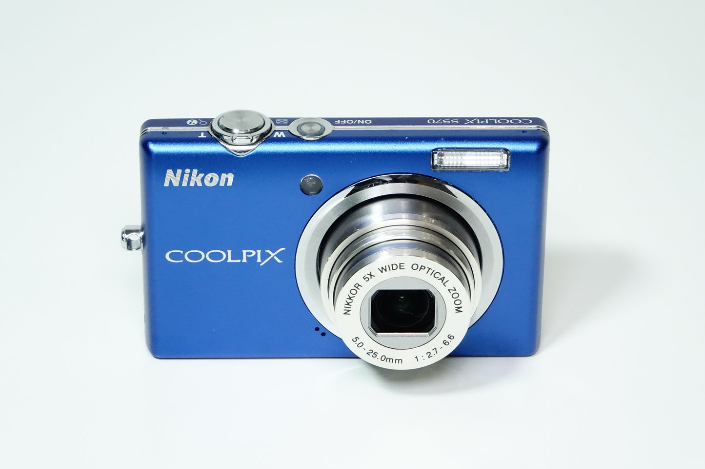 Nikon Coolpix S570 Compatta Blu 12MP + SD - GARANZIA 12 MESI