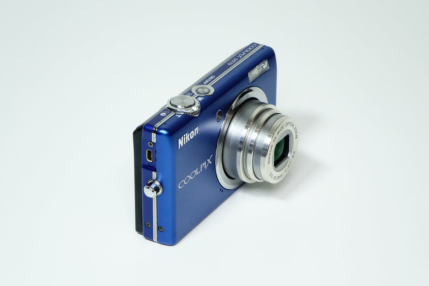 Nikon Coolpix S570 Compatta Blu 12MP + SD - GARANZIA 12 MESI