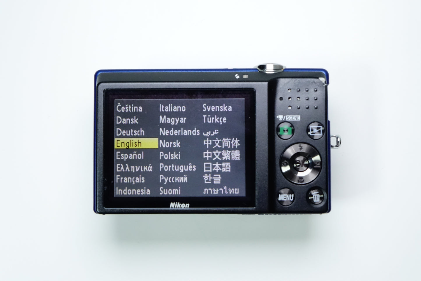 Nikon Coolpix S570 Compatta Blu 12MP + SD - GARANZIA 12 MESI
