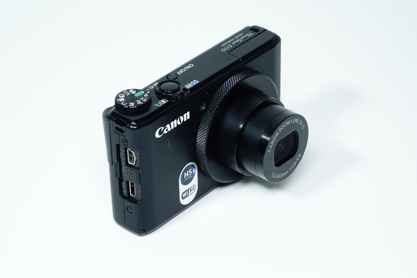 *NON FUNZIONANTE* Canon PowerShot S110 Compatta 12.1MP Nera