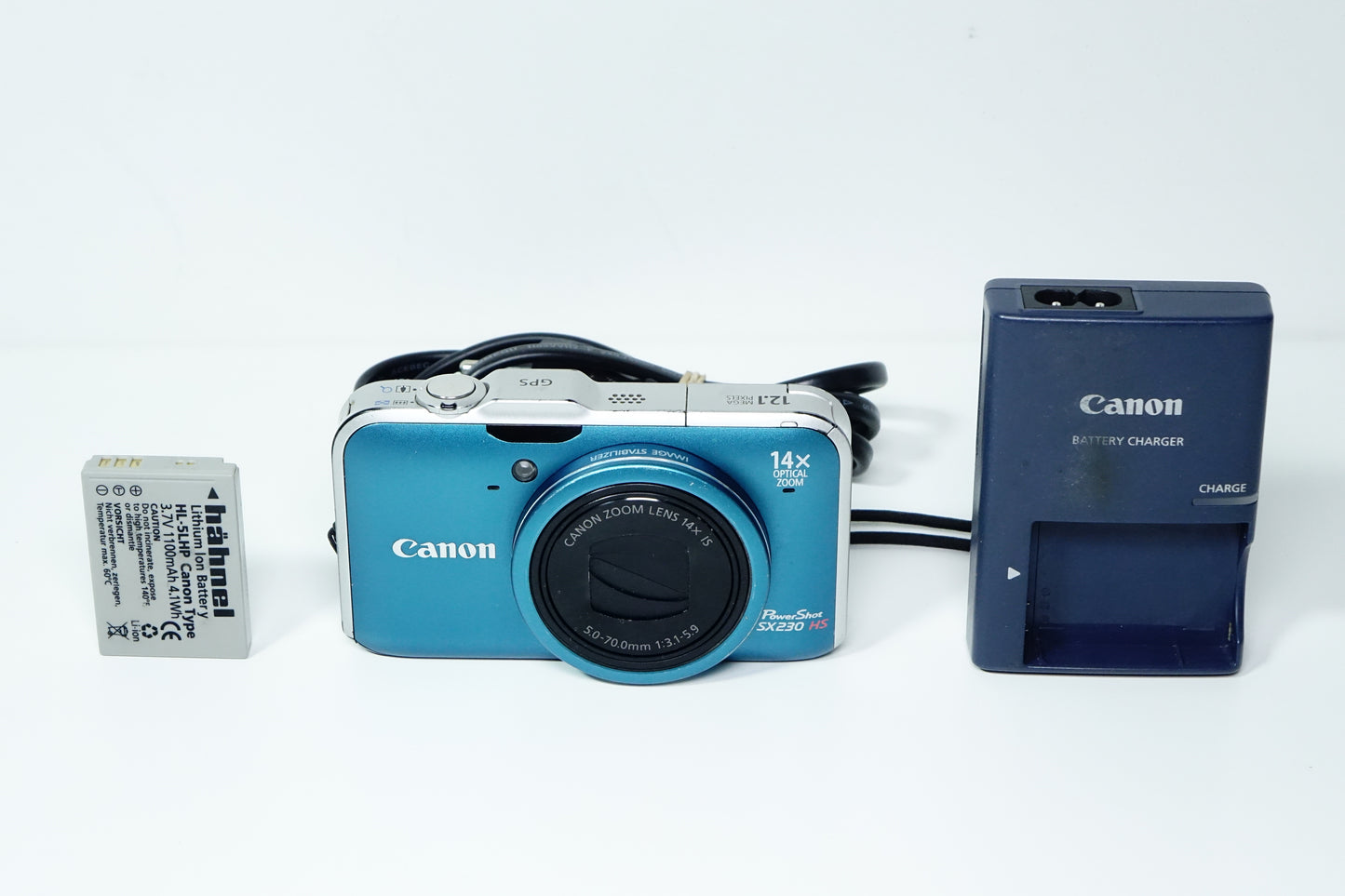 *LEGGI* Canon PowerShot SX230HS Turchese Compatta - GARANZIA 12 MESI