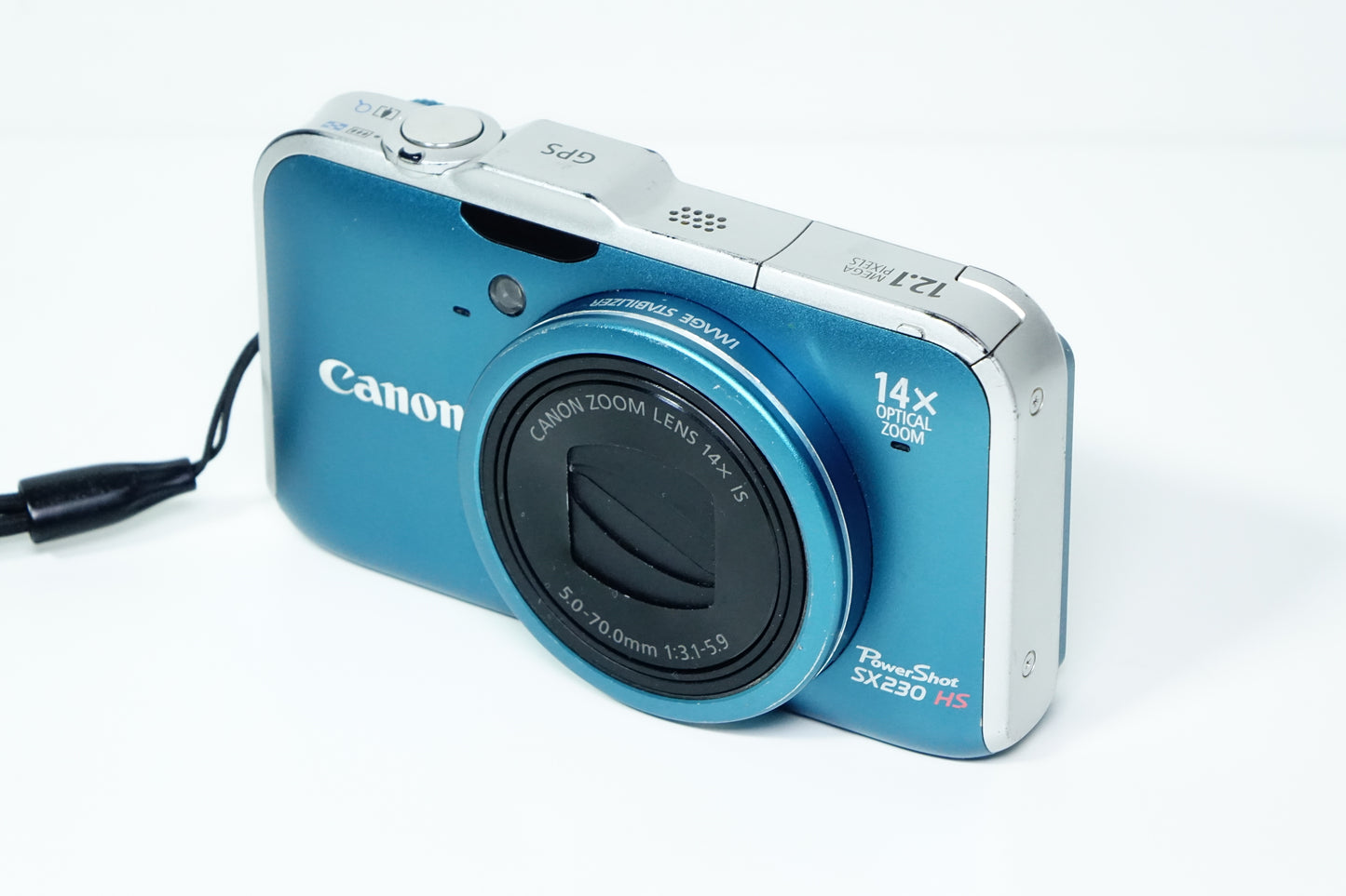 *LEGGI* Canon PowerShot SX230HS Turchese Compatta - GARANZIA 12 MESI