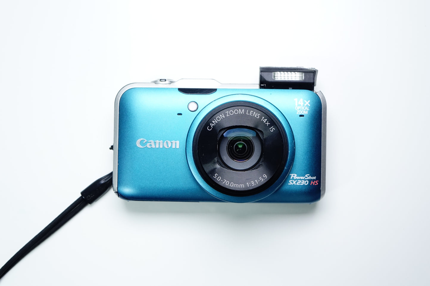 *LEGGI* Canon PowerShot SX230HS Turchese Compatta - GARANZIA 12 MESI