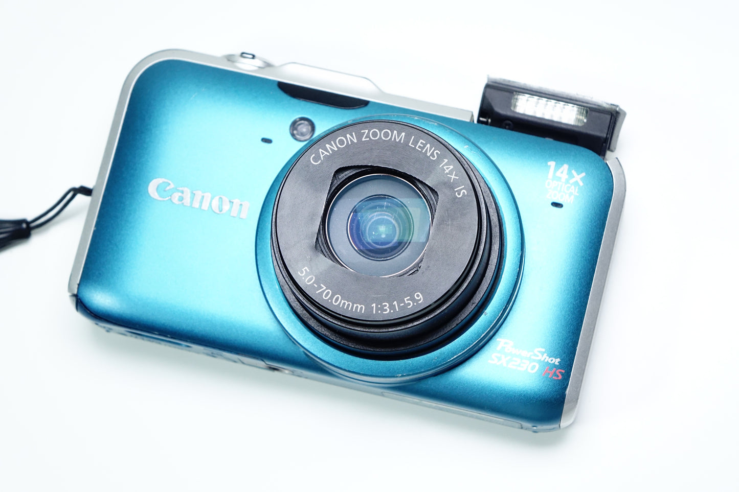 *LEGGI* Canon PowerShot SX230HS Turchese Compatta - GARANZIA 12 MESI