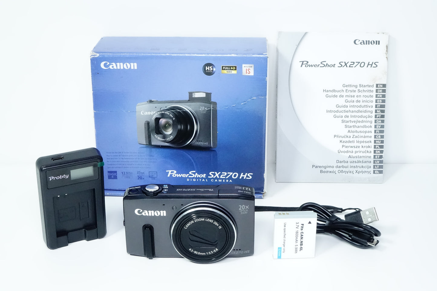 Canon PowerShot SX270 HS 12.1MP Fotocamera Compatta - GARANZIA 12 MESI