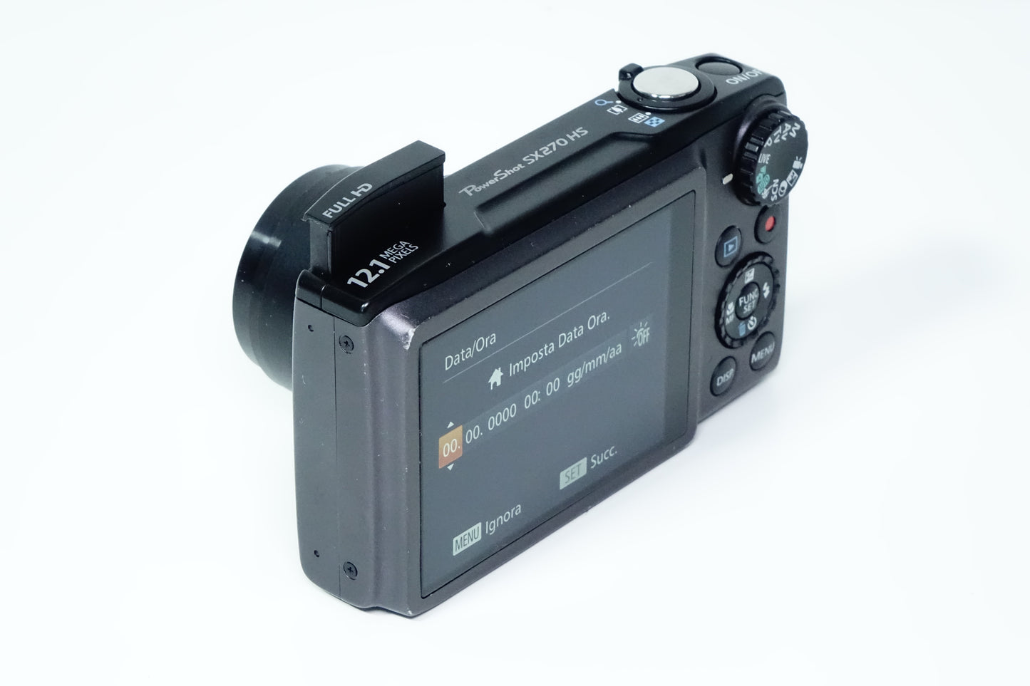 Canon PowerShot SX270 HS 12.1MP Fotocamera Compatta - GARANZIA 12 MESI